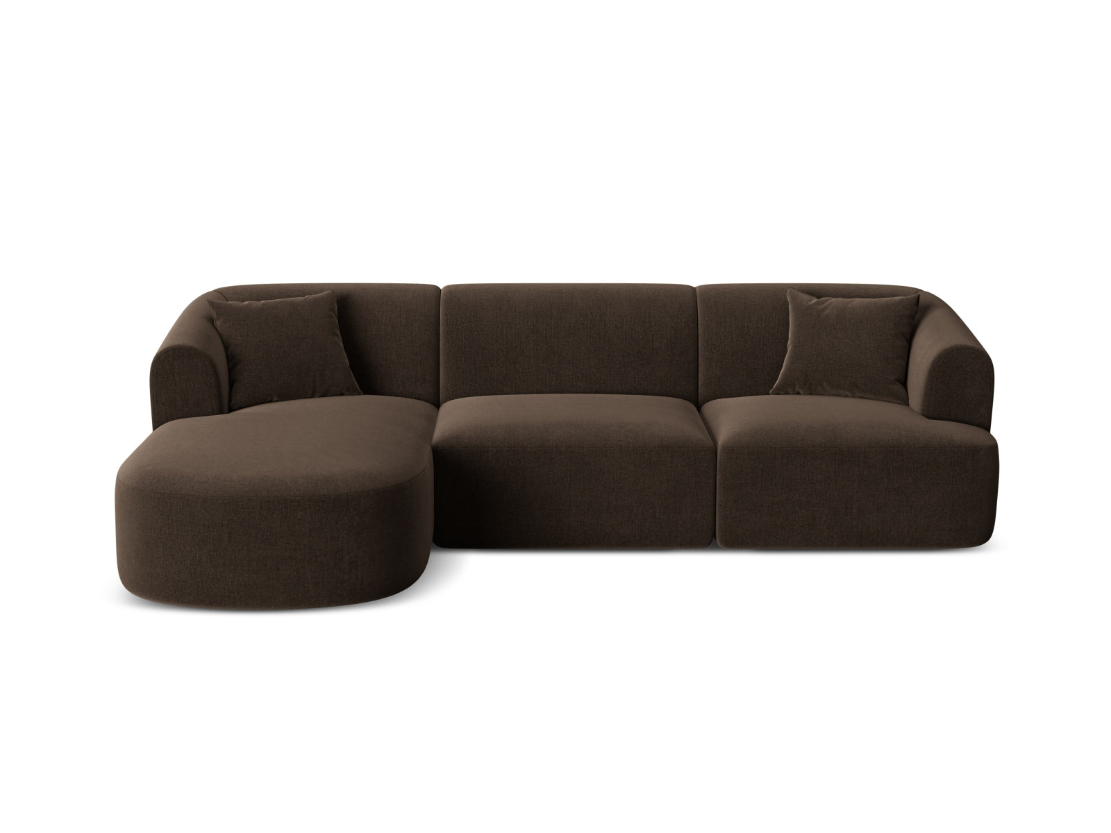 4-Sitzer Modular Ecksofa links Campi in Chocolate-Vogue präsentiert im Onlineshop von KAQTU Design AG. Ecksofa links ist von Cosmopolitan Design