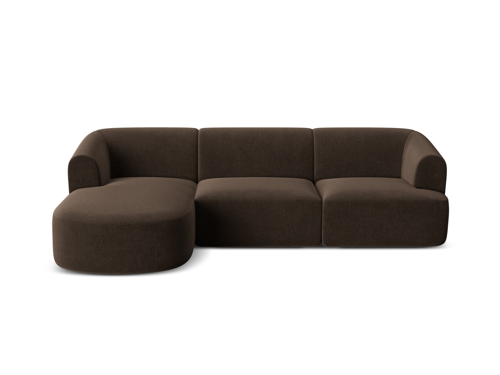 4-Sitzer Modular Ecksofa links Campi in Chocolate-Vogue präsentiert im Onlineshop von KAQTU Design AG. Ecksofa links ist von Cosmopolitan Design