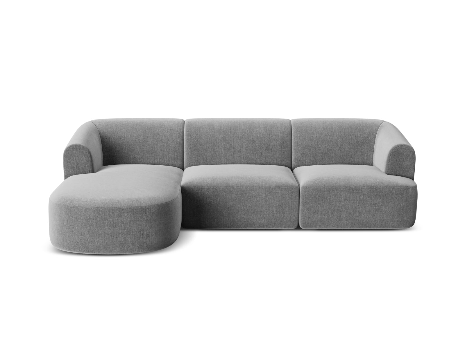 4-Sitzer Modular Ecksofa links Campi in Grey-Vogue präsentiert im Onlineshop von KAQTU Design AG. Ecksofa links ist von Cosmopolitan Design