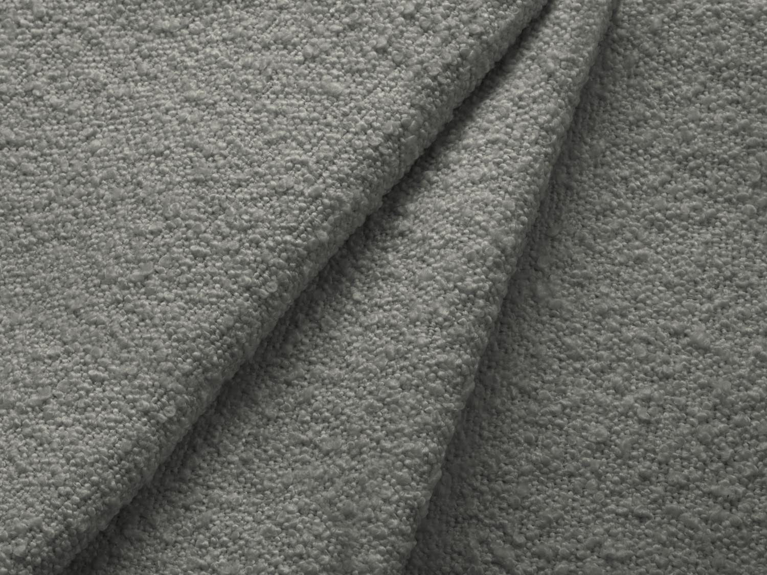 Vienna Boucle Ecksofa links 6 Sitzer 185cm in Grey/Schwarz-Ascot präsentiert im Onlineshop von KAQTU Design AG. Ecksofa links ist von Cosmopolitan Design
