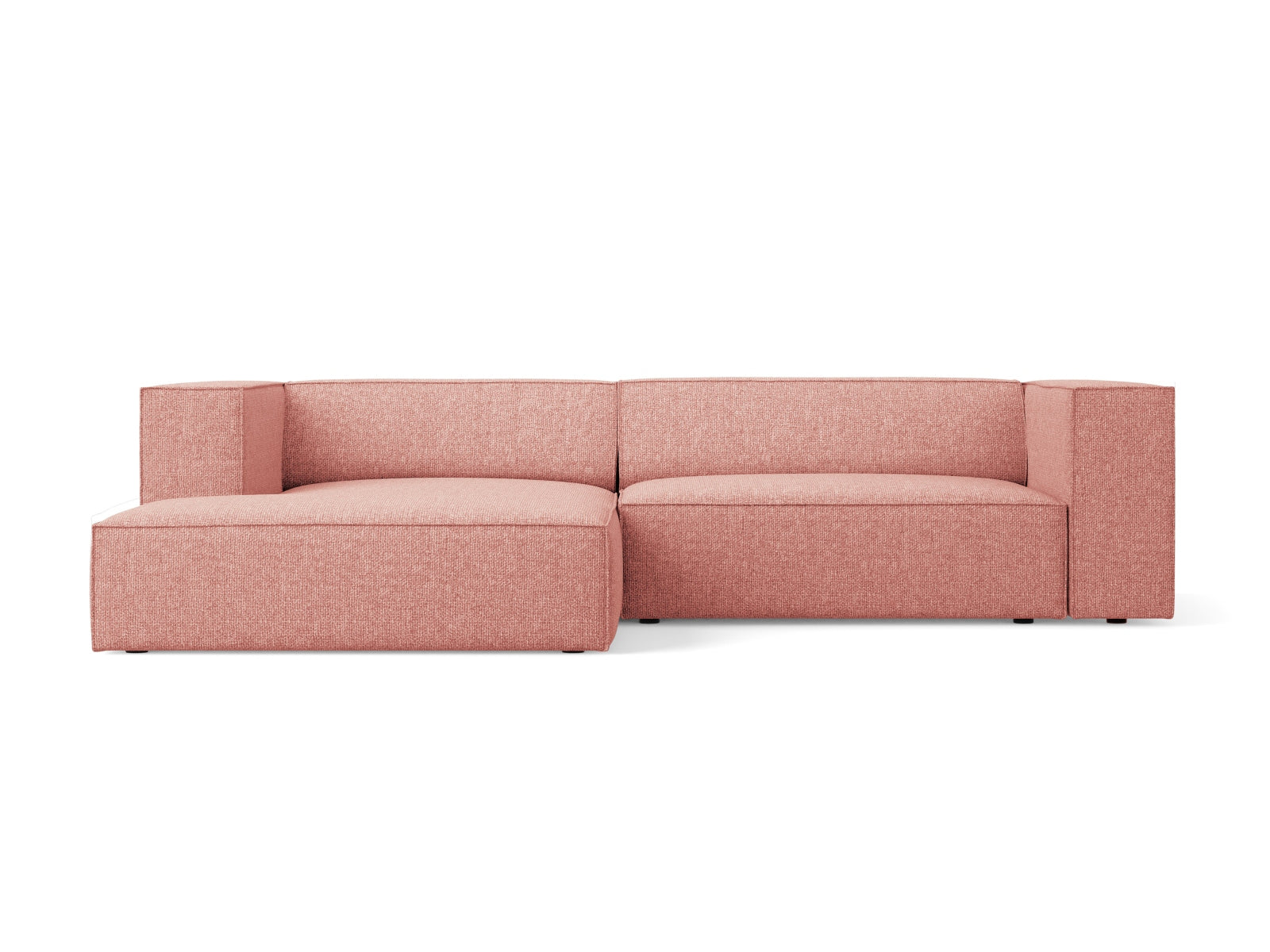 Arendal Ecksofa links 3 Sitzer in Pink präsentiert im Onlineshop von KAQTU Design AG. Ecksofa links ist von Cosmopolitan Design