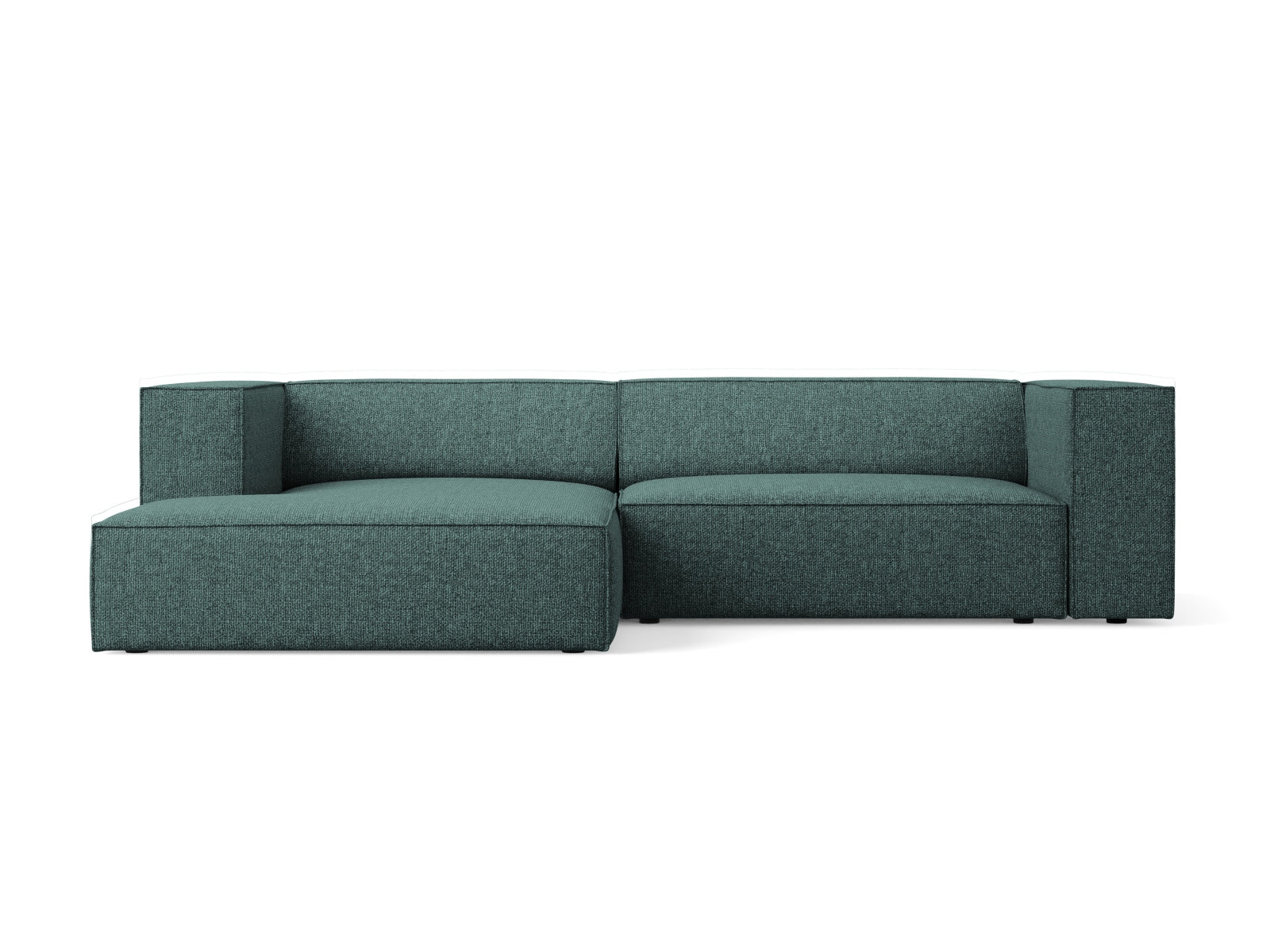 Arendal Ecksofa links 3 Sitzer in Petrol präsentiert im Onlineshop von KAQTU Design AG. Ecksofa links ist von Cosmopolitan Design