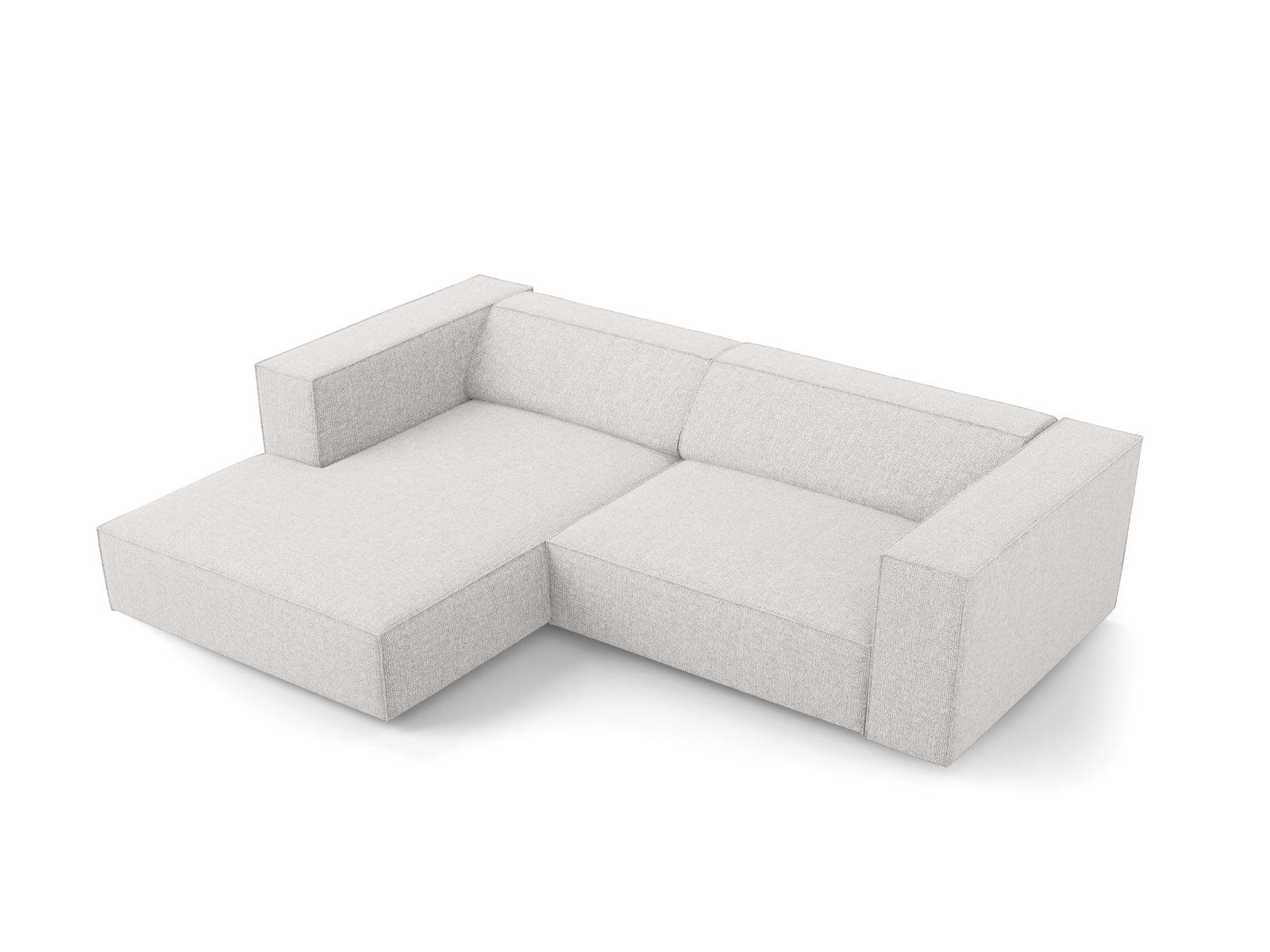 Erleben Sie das stilvolle Arendal Ecksofa links 3-Sitzer von Cosmopolitan Design – ideal für Ihr modernes Wohnzimmer und höchsten Sitzkomfort.