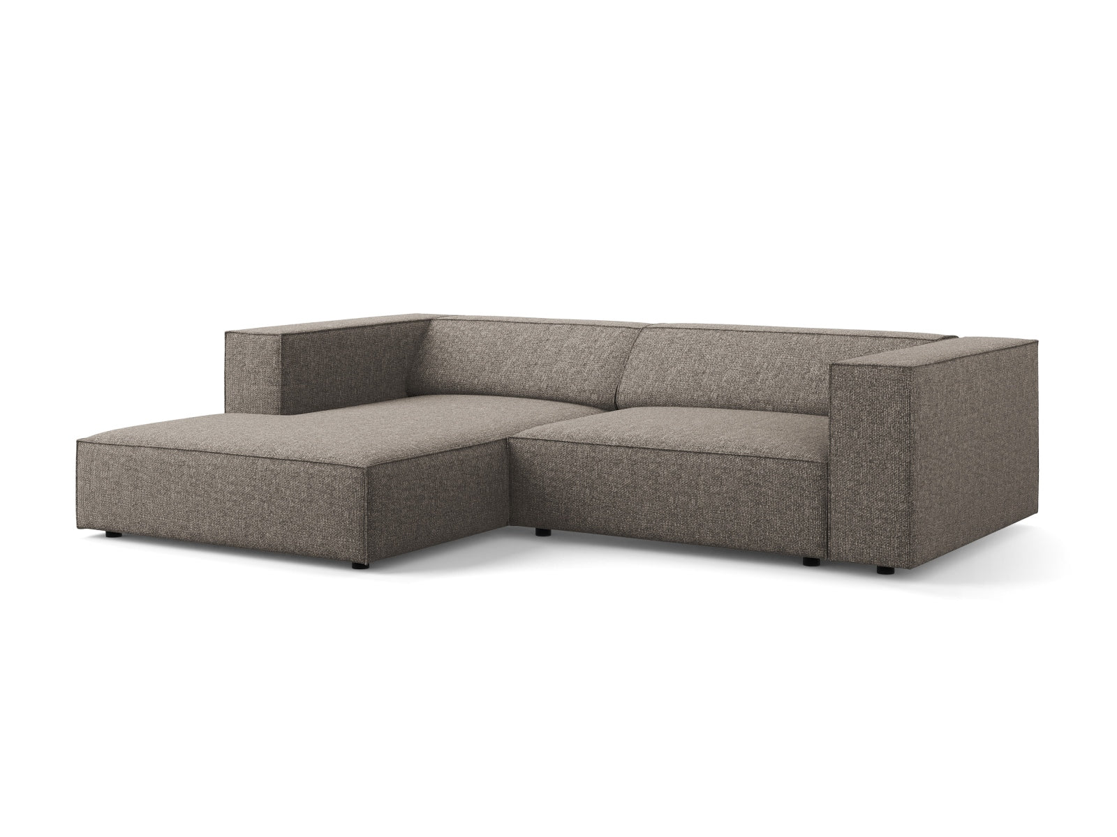 Erleben Sie das stilvolle Arendal Ecksofa links 3-Sitzer von Cosmopolitan Design – ideal für Ihr modernes Wohnzimmer und höchsten Sitzkomfort.