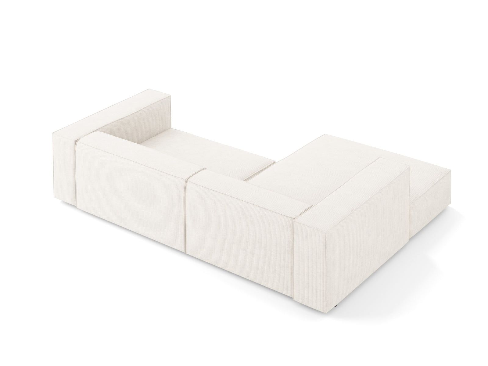 Erleben Sie das stilvolle Arendal Ecksofa links 3-Sitzer von Cosmopolitan Design – ideal für Ihr modernes Wohnzimmer und höchsten Sitzkomfort.