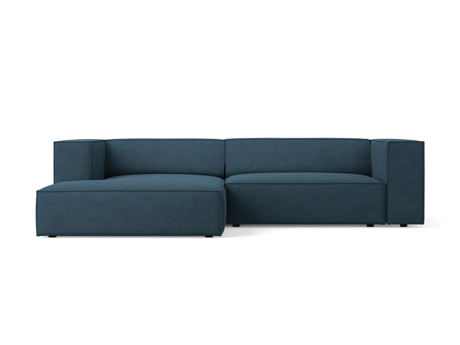 Arendal Ecksofa links 3 Sitzer in Navy Blue präsentiert im Onlineshop von KAQTU Design AG. Ecksofa links ist von Cosmopolitan Design