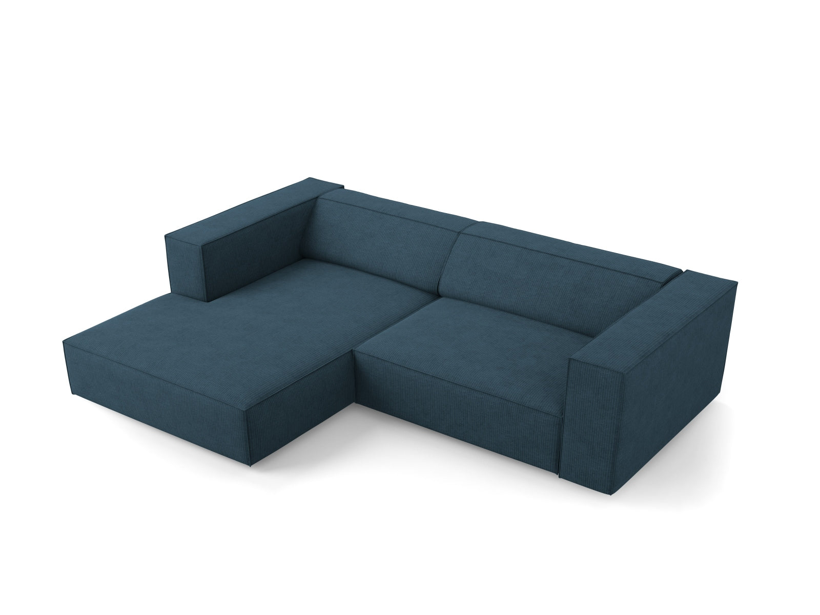 Erleben Sie das stilvolle Arendal Ecksofa links 3-Sitzer von Cosmopolitan Design – ideal für Ihr modernes Wohnzimmer und höchsten Sitzkomfort.