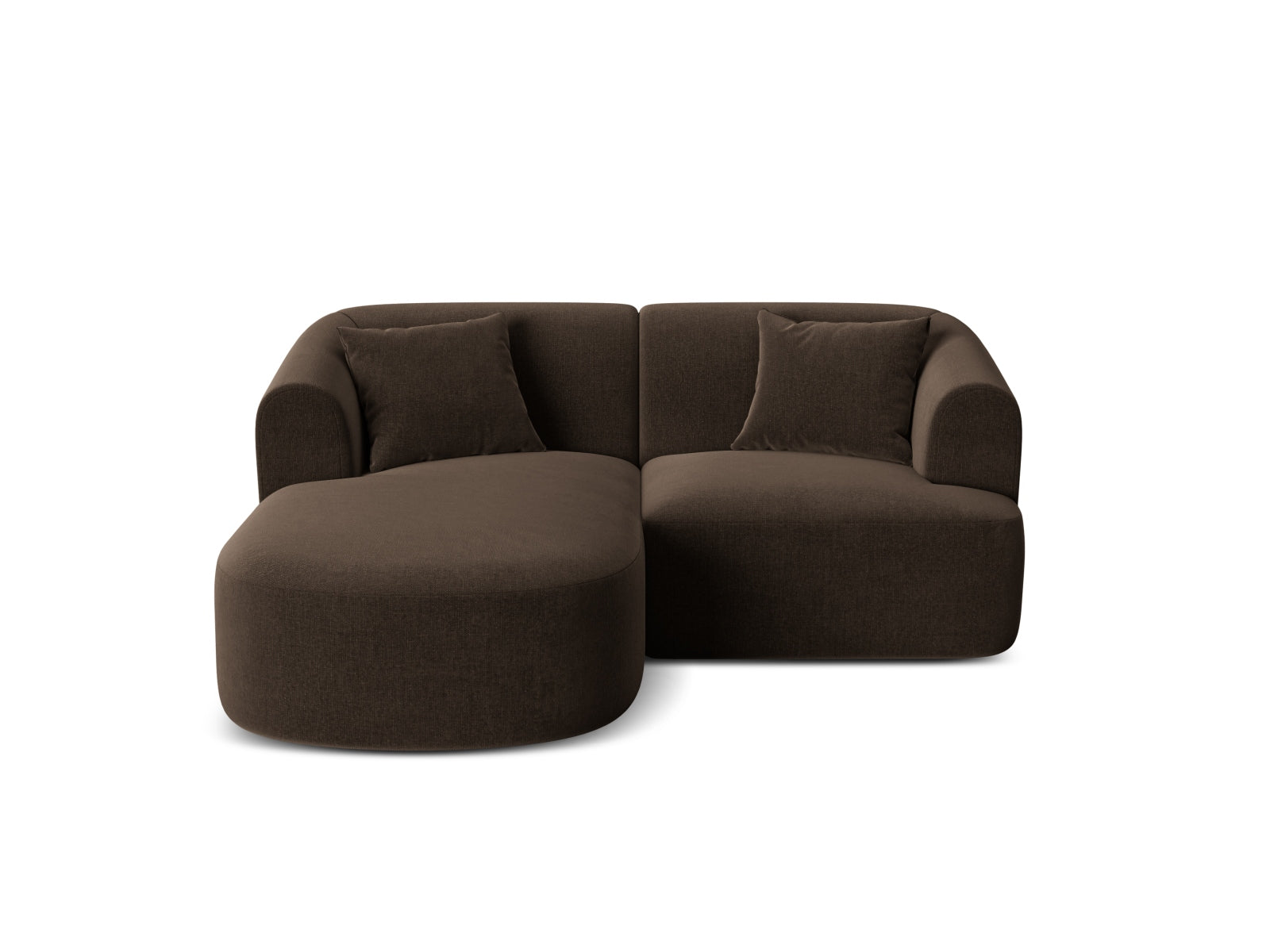3-Sitzer Modular Ecksofa links Campi in Chocolate-Vogue präsentiert im Onlineshop von KAQTU Design AG. Ecksofa links ist von Cosmopolitan Design