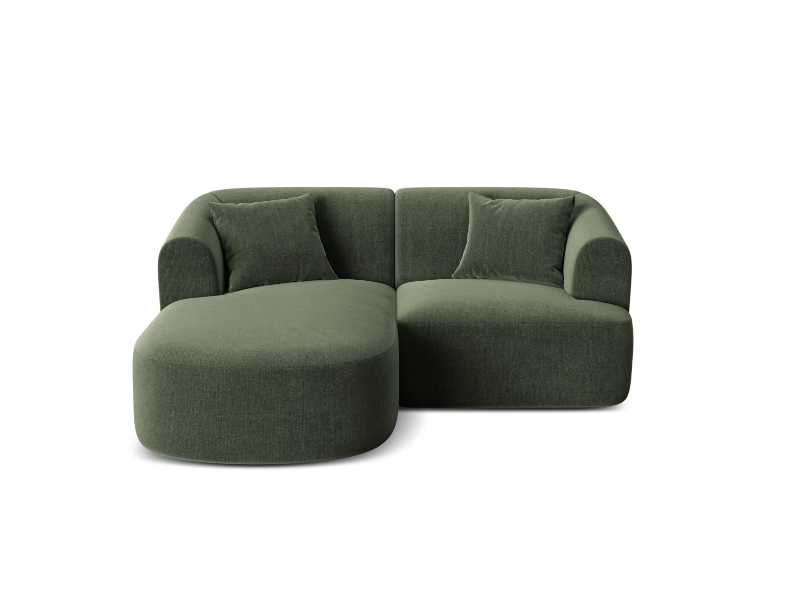 3-Sitzer Modular Ecksofa links Campi in Green-Vogue präsentiert im Onlineshop von KAQTU Design AG. Ecksofa links ist von Cosmopolitan Design