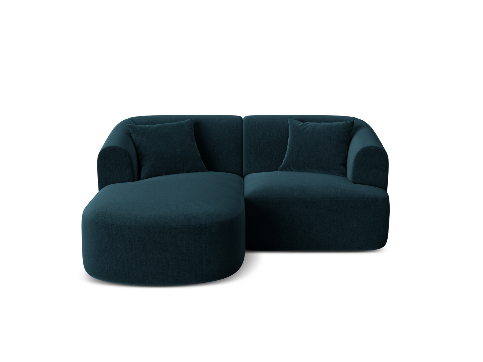 3-Sitzer Modular Ecksofa links Campi in Deep Petrol-Vogue präsentiert im Onlineshop von KAQTU Design AG. Ecksofa links ist von Cosmopolitan Design