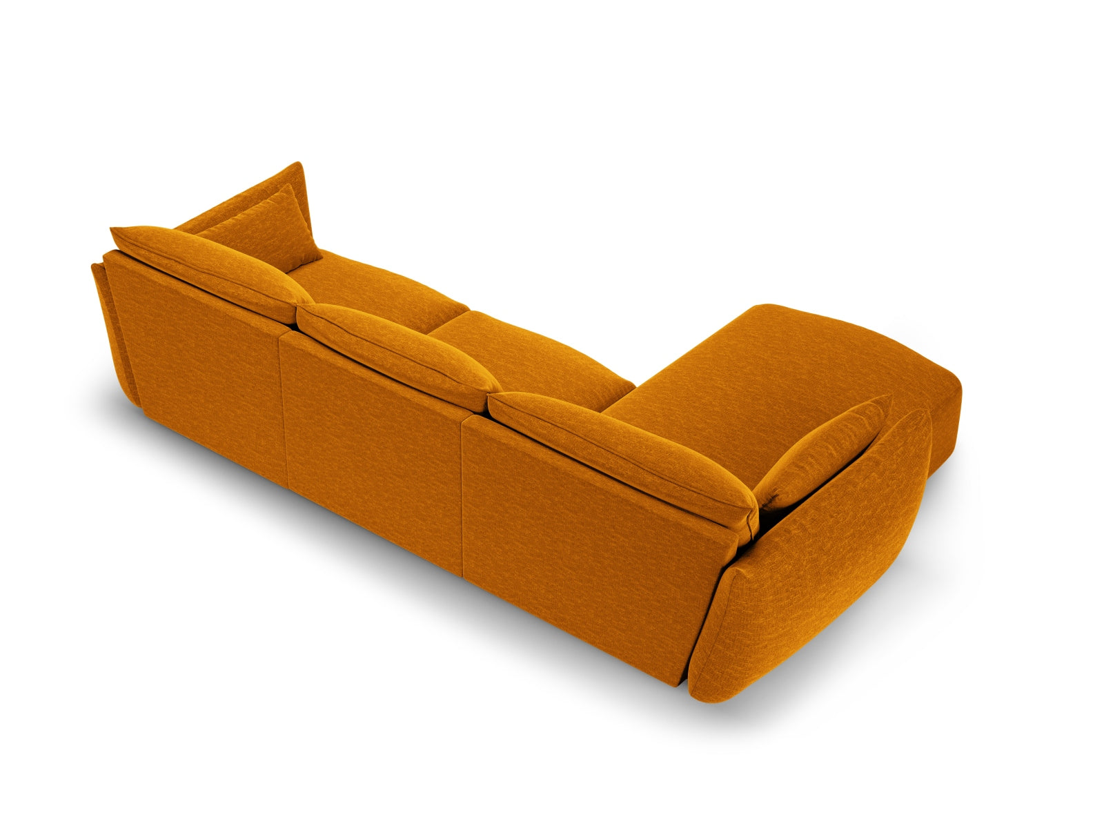 5-Sitzer Ecksofa links Matera in Yellow-Haga präsentiert im Onlineshop von KAQTU Design AG. Ecksofa links ist von Cosmopolitan Design