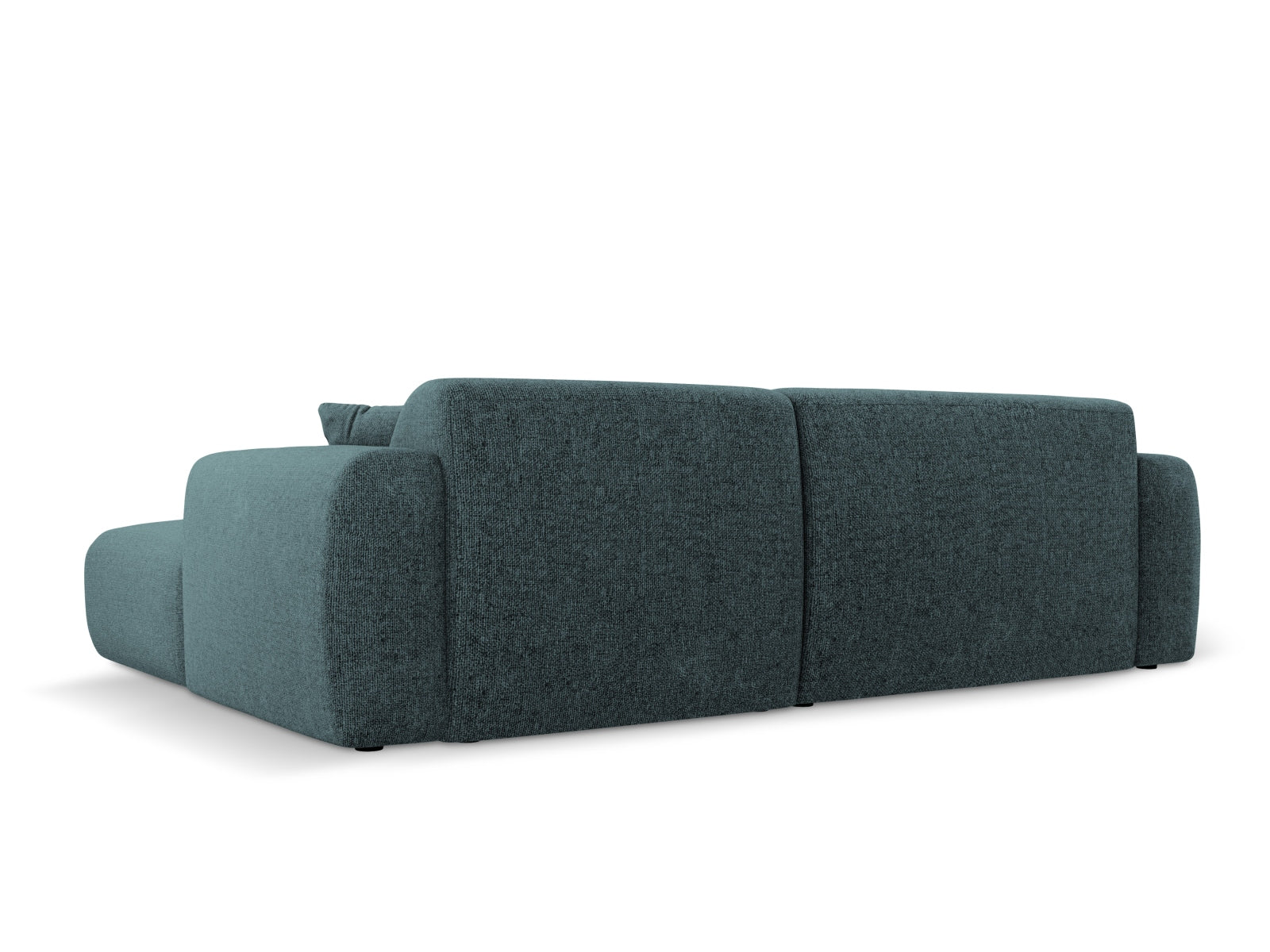 Modernes Nolio Ecksofa links in Petrol-Haga, 4-Sitzer, 170 cm, ideal für gemütliche Abende und stilvolle Einrichtung von Cosmopolitan Design.