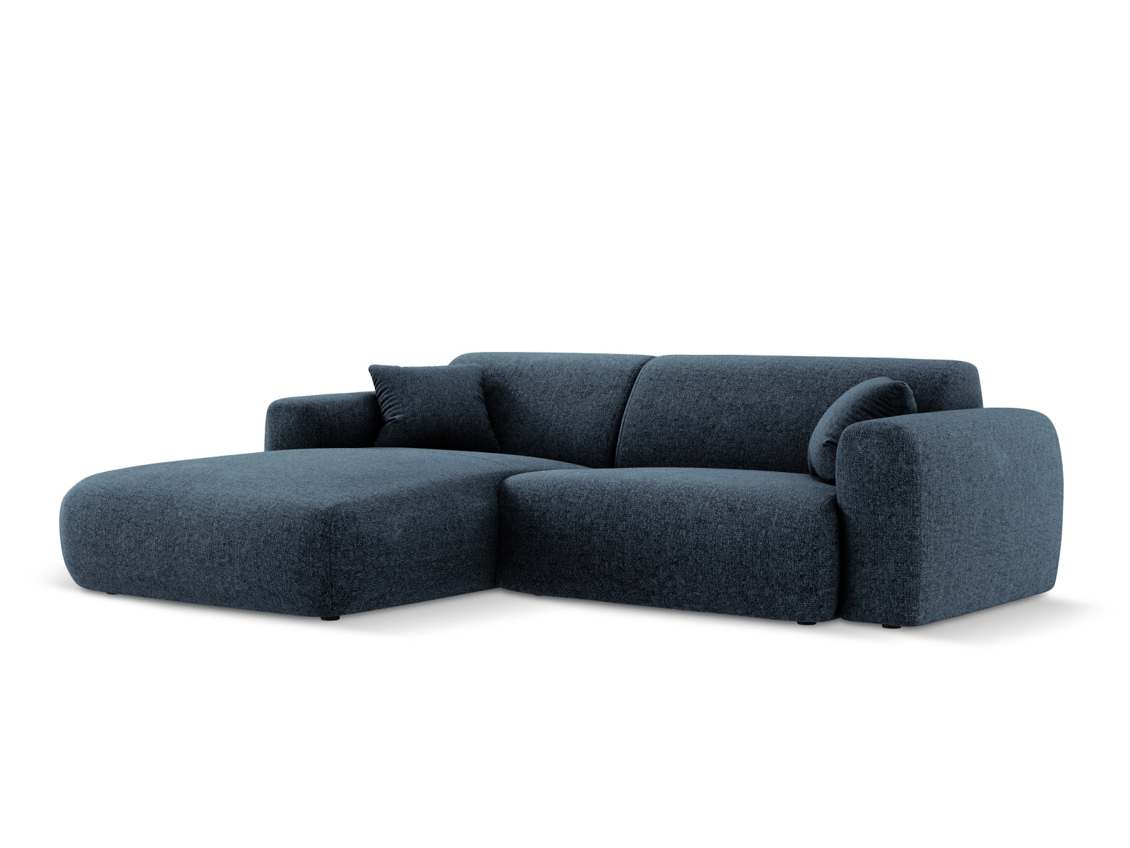 Stylisches Nolio Ecksofa links in Royal Blue, 4-Sitzer, 170 cm, perfekt für stilvolle Wohnräume und entspannte Stunden.