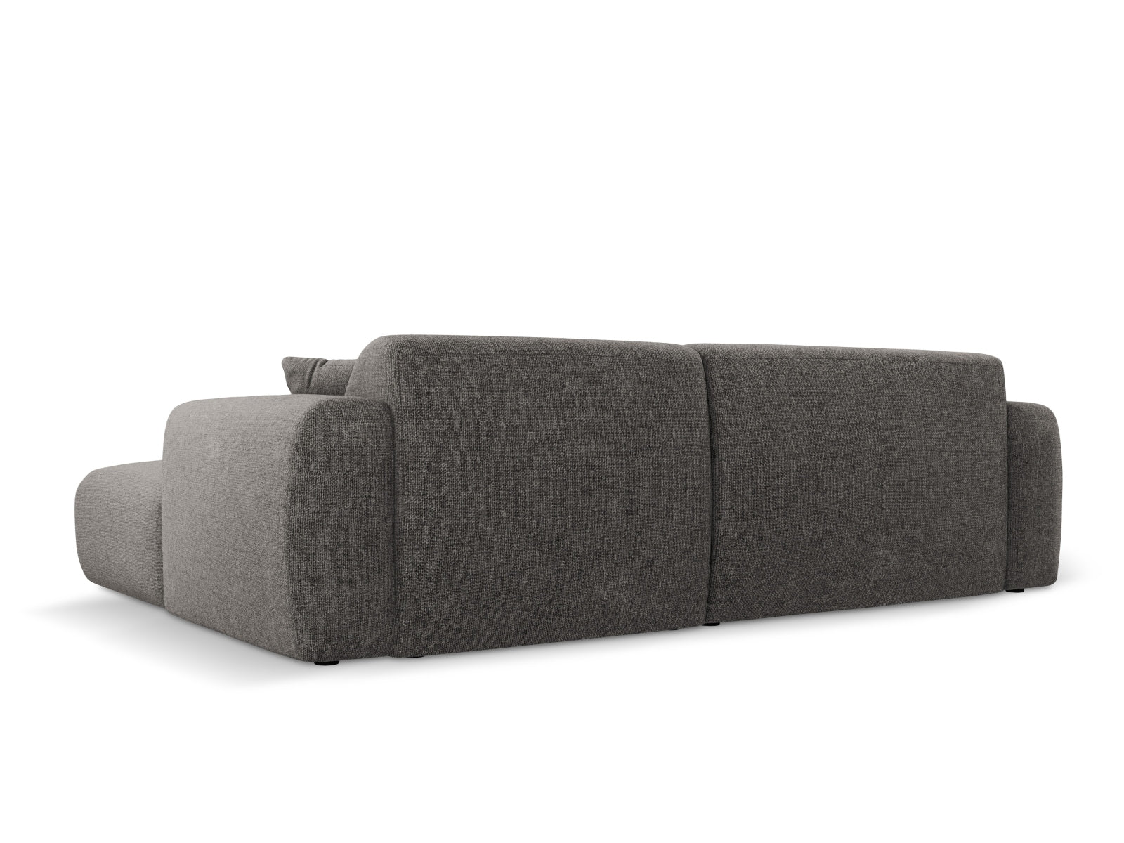 Elegantes Nolio Ecksofa links, 4-Sitzer, 170 cm in zeitlosem Grau, ideal für gemütliche und moderne Wohnräume von Cosmopolitan Design.