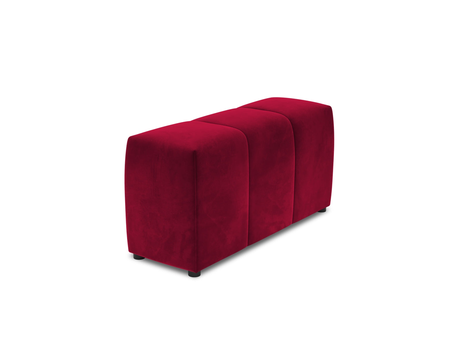Rome Armrest Module 3 in Red-Salvador präsentiert im Onlineshop von KAQTU Design AG. Modulares Sofa ist von Cosmopolitan Design