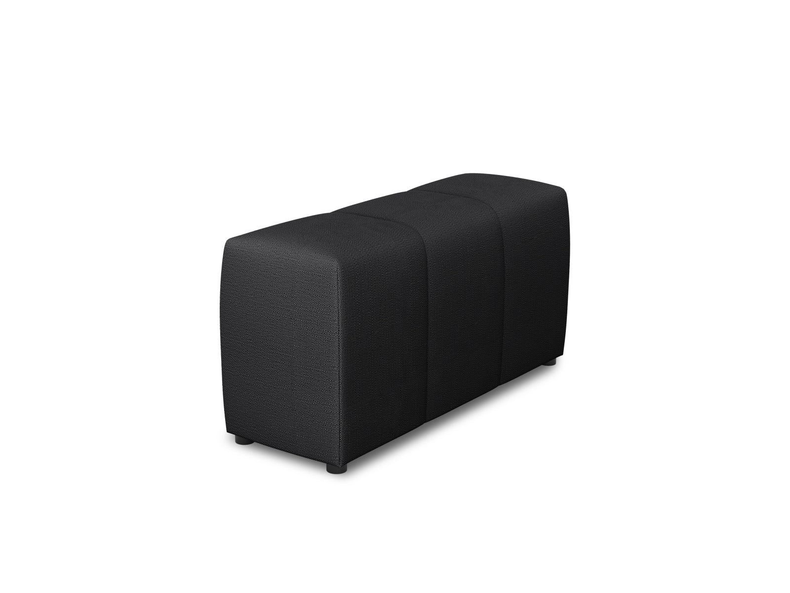 Rome Armrest Module 3 in Black-Babel präsentiert im Onlineshop von KAQTU Design AG. Modulares Sofa ist von Cosmopolitan Design