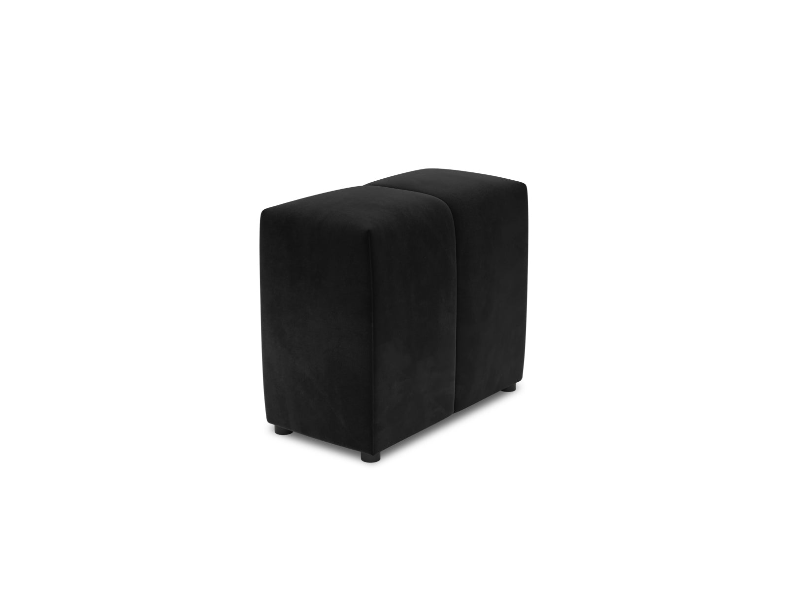 Rome Rücken-Modul 2 in Black-Salvador präsentiert im Onlineshop von KAQTU Design AG. Modulares Sofa ist von Cosmopolitan Design
