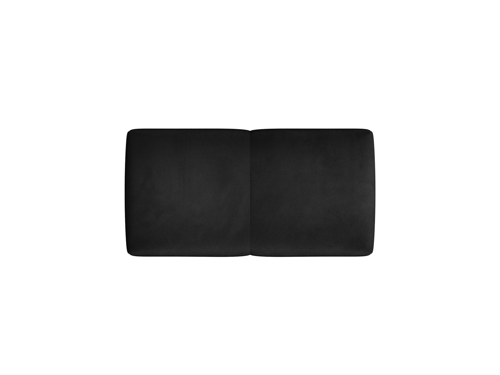 Rome Rücken-Modul 2 in Black-Salvador präsentiert im Onlineshop von KAQTU Design AG. Modulares Sofa ist von Cosmopolitan Design