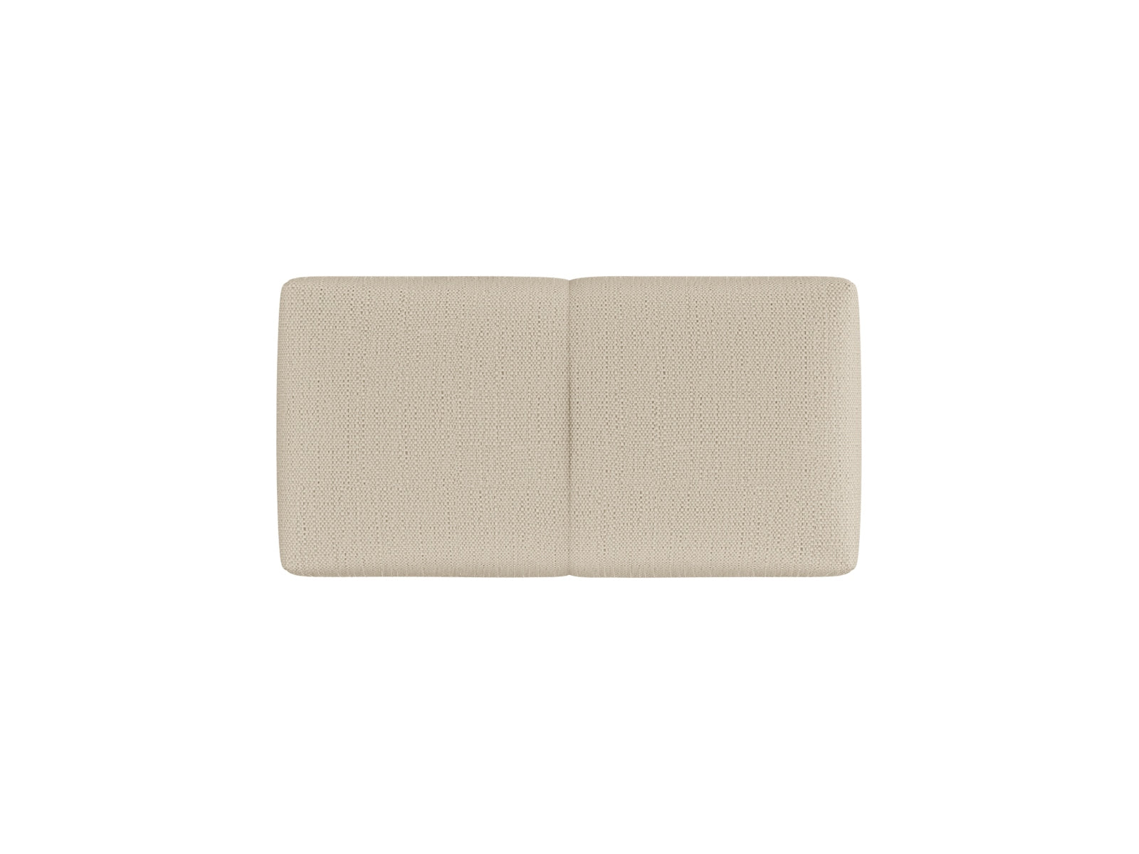 Rome Rücken-Modul 2 in Beige-Babel präsentiert im Onlineshop von KAQTU Design AG. Modulares Sofa ist von Cosmopolitan Design