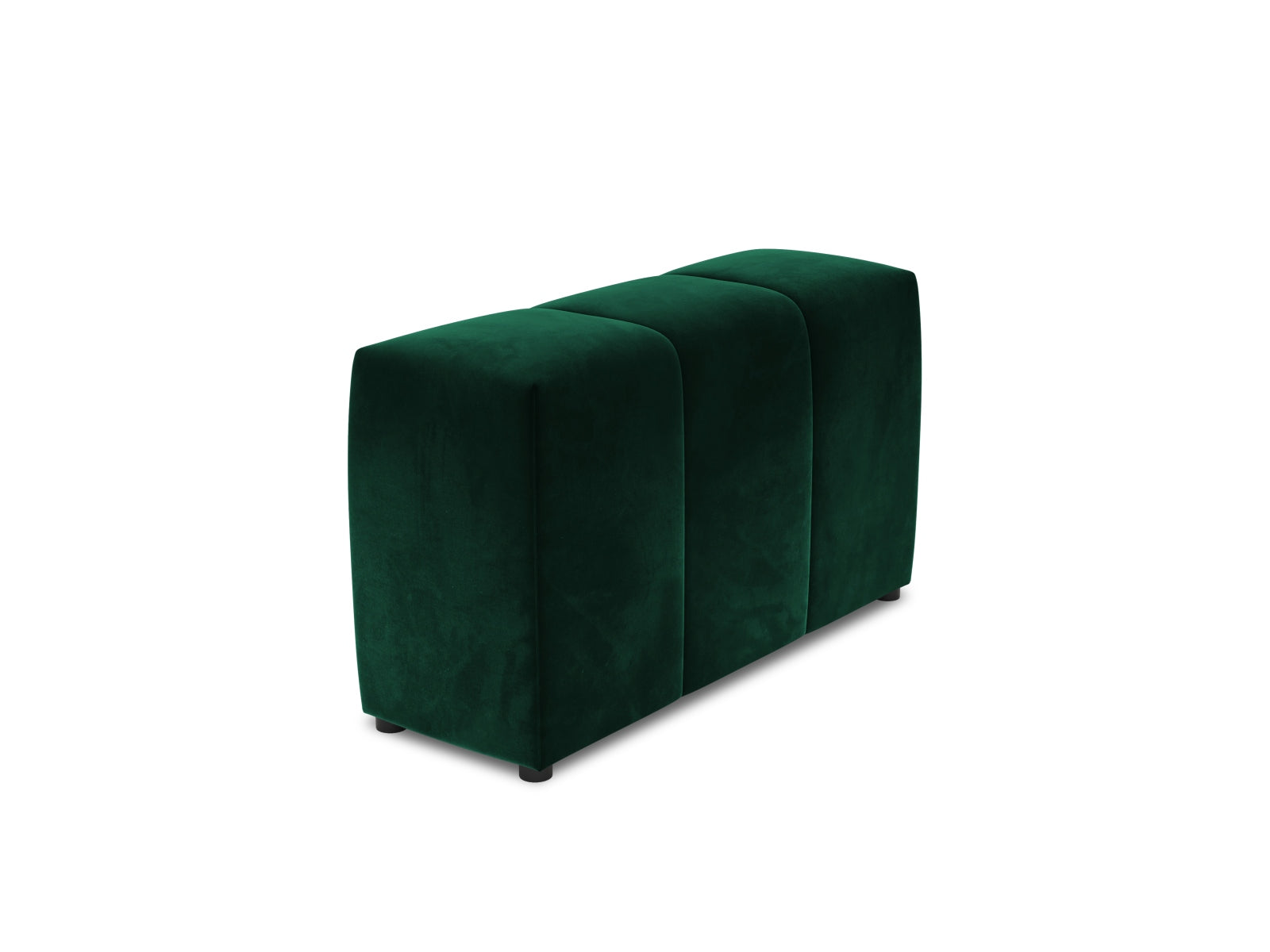 Rome Rücken-Modul 3 in Bottle Green-Salvador präsentiert im Onlineshop von KAQTU Design AG. Modulares Sofa ist von Cosmopolitan Design