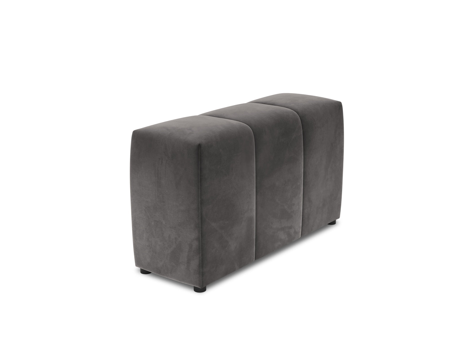Rome Rücken-Modul 3 in Dark Grey-Salvador präsentiert im Onlineshop von KAQTU Design AG. Modulares Sofa ist von Cosmopolitan Design