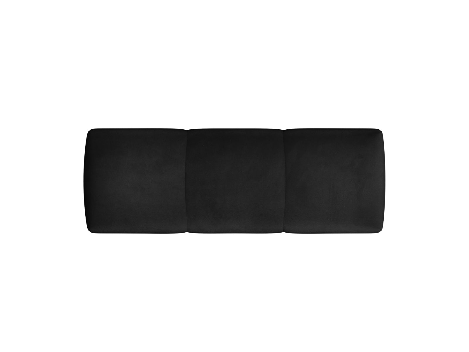 Rome Rücken-Modul 3 in Black-Salvador präsentiert im Onlineshop von KAQTU Design AG. Modulares Sofa ist von Cosmopolitan Design