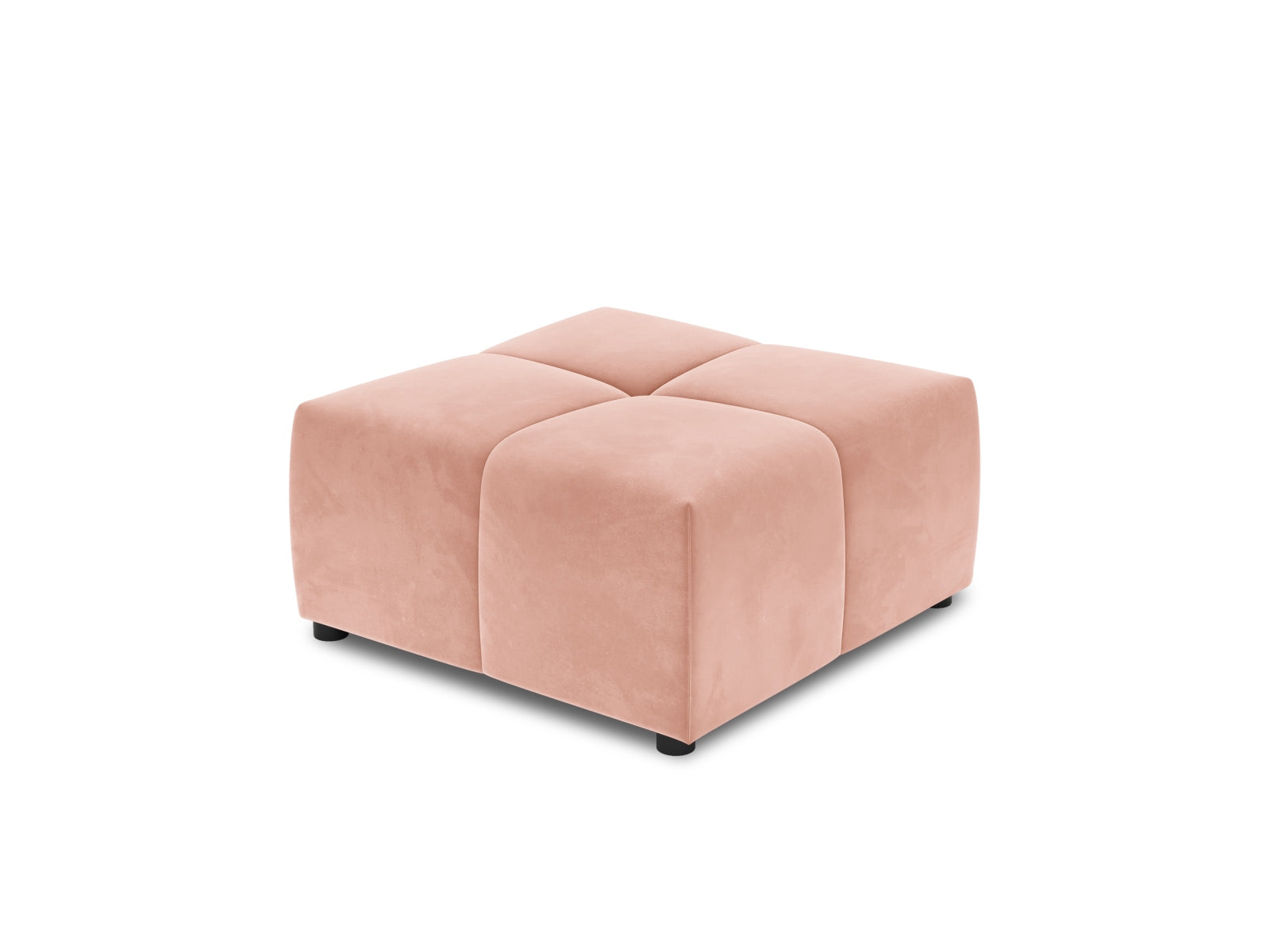 Rome Sitting Module 2x2 1 Sitzer in Pink-Salvador präsentiert im Onlineshop von KAQTU Design AG. Modulares Sofa ist von Cosmopolitan Design