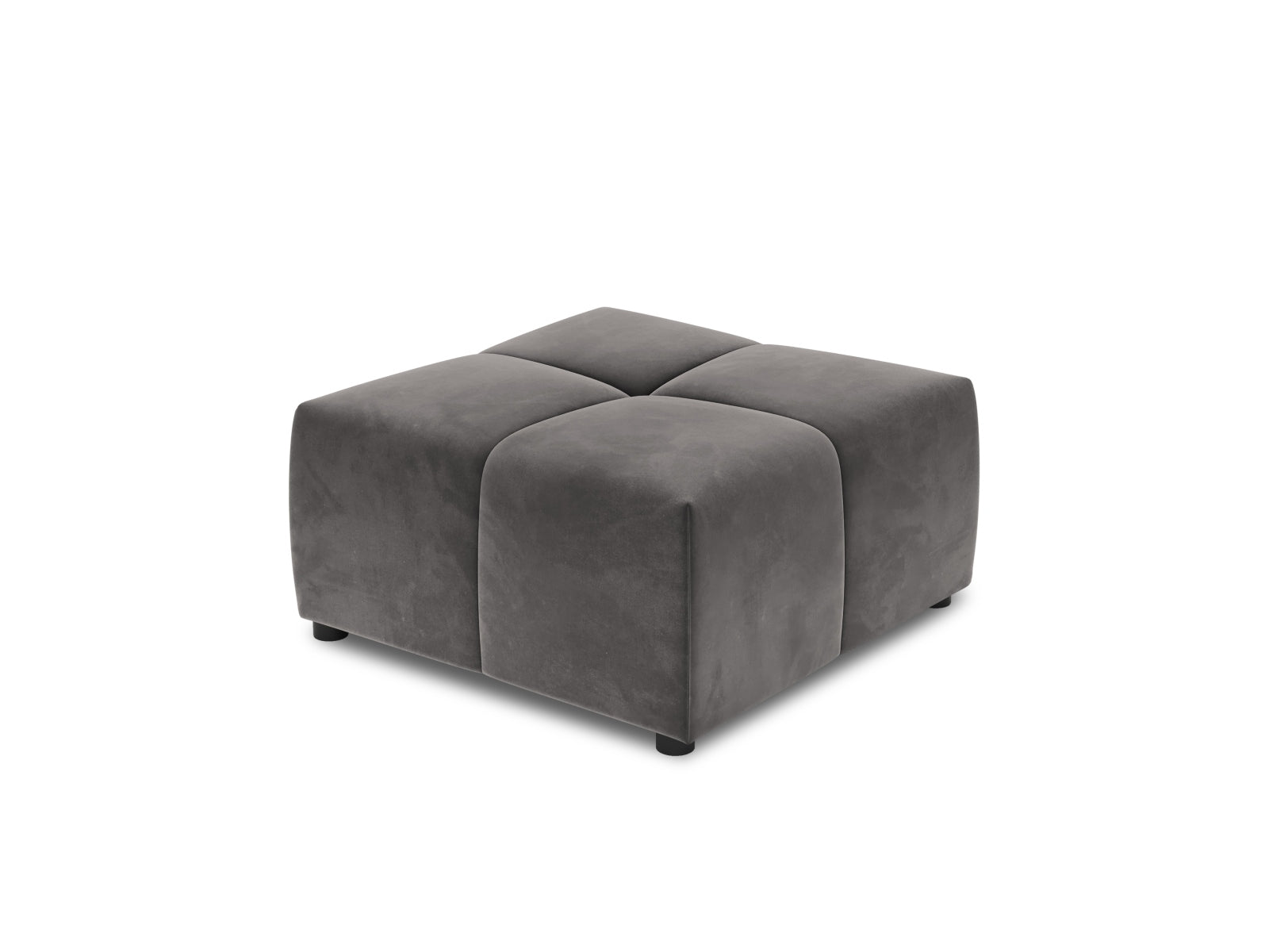 Rome Sitting Module 2x2 1 Sitzer in Dark Grey-Salvador präsentiert im Onlineshop von KAQTU Design AG. Modulares Sofa ist von Cosmopolitan Design