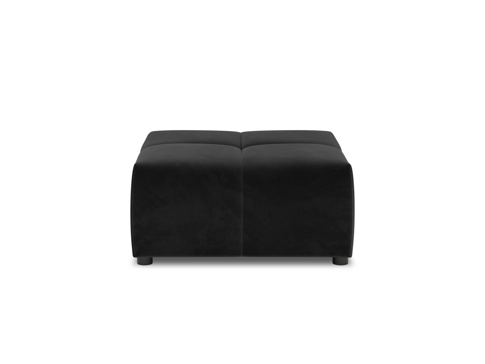 Rome Sitting Module 2x2 1 Sitzer in Black-Salvador präsentiert im Onlineshop von KAQTU Design AG. Modulares Sofa ist von Cosmopolitan Design