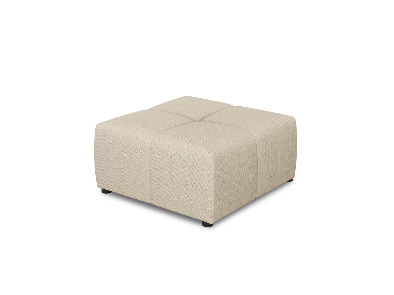 Rome Sitting Module 2x2 1 Sitzer in Beige-Babel präsentiert im Onlineshop von KAQTU Design AG. Modulares Sofa ist von Cosmopolitan Design