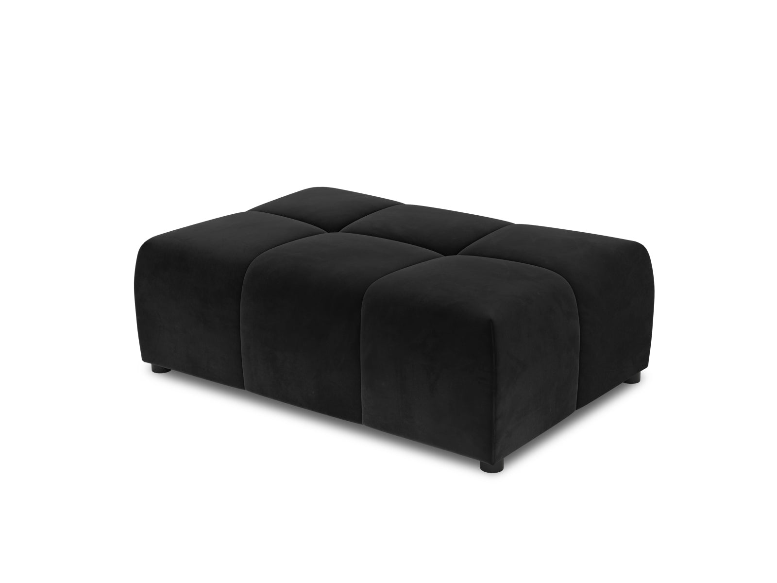 Rome Sitting Module 3x2 1 Sitzer in Black-Salvador präsentiert im Onlineshop von KAQTU Design AG. Modulares Sofa ist von Cosmopolitan Design