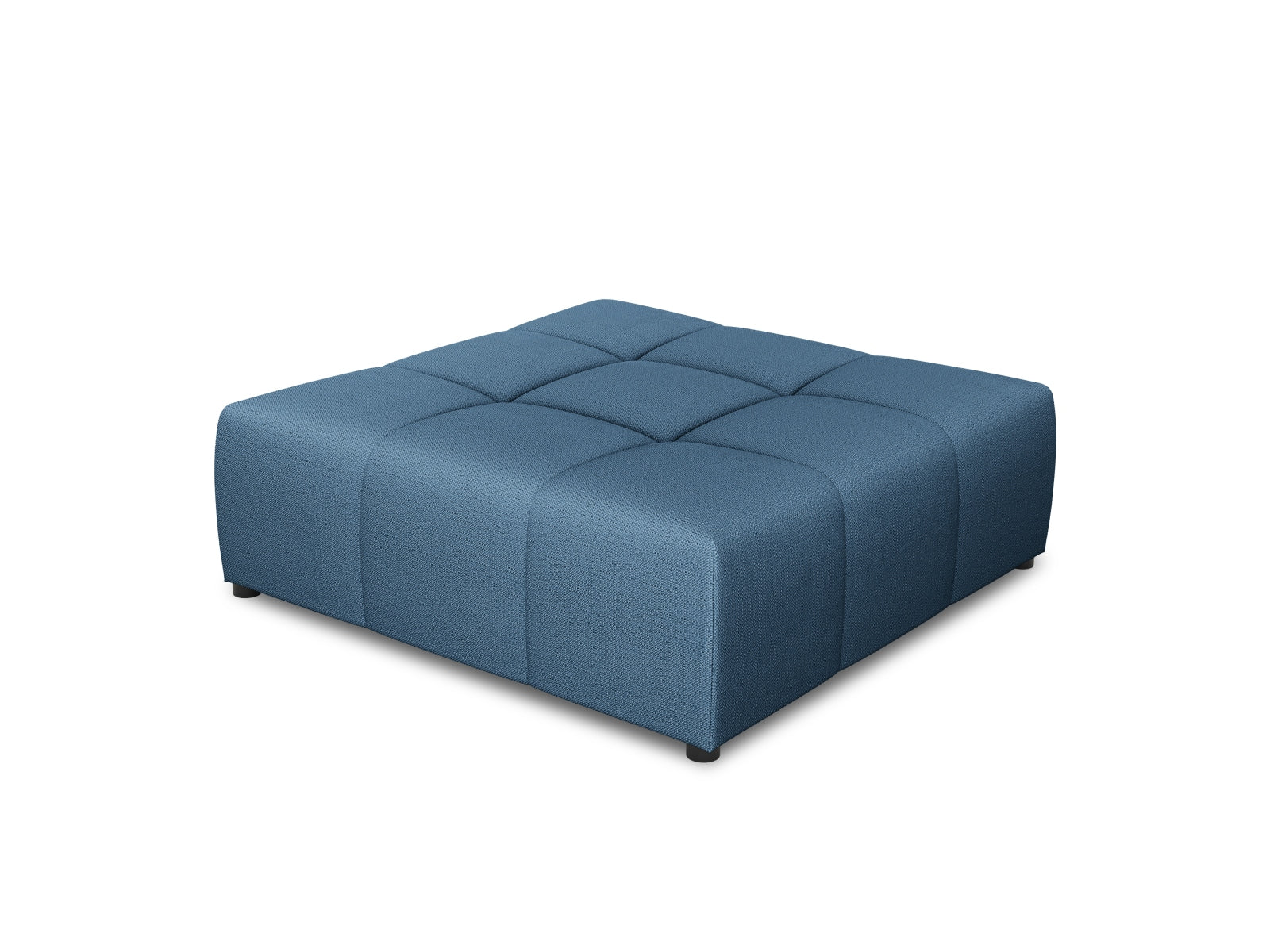 Rome Sitting Module 3x3 1 Sitzer in Dark Blue-Babel präsentiert im Onlineshop von KAQTU Design AG. Modulares Sofa ist von Cosmopolitan Design