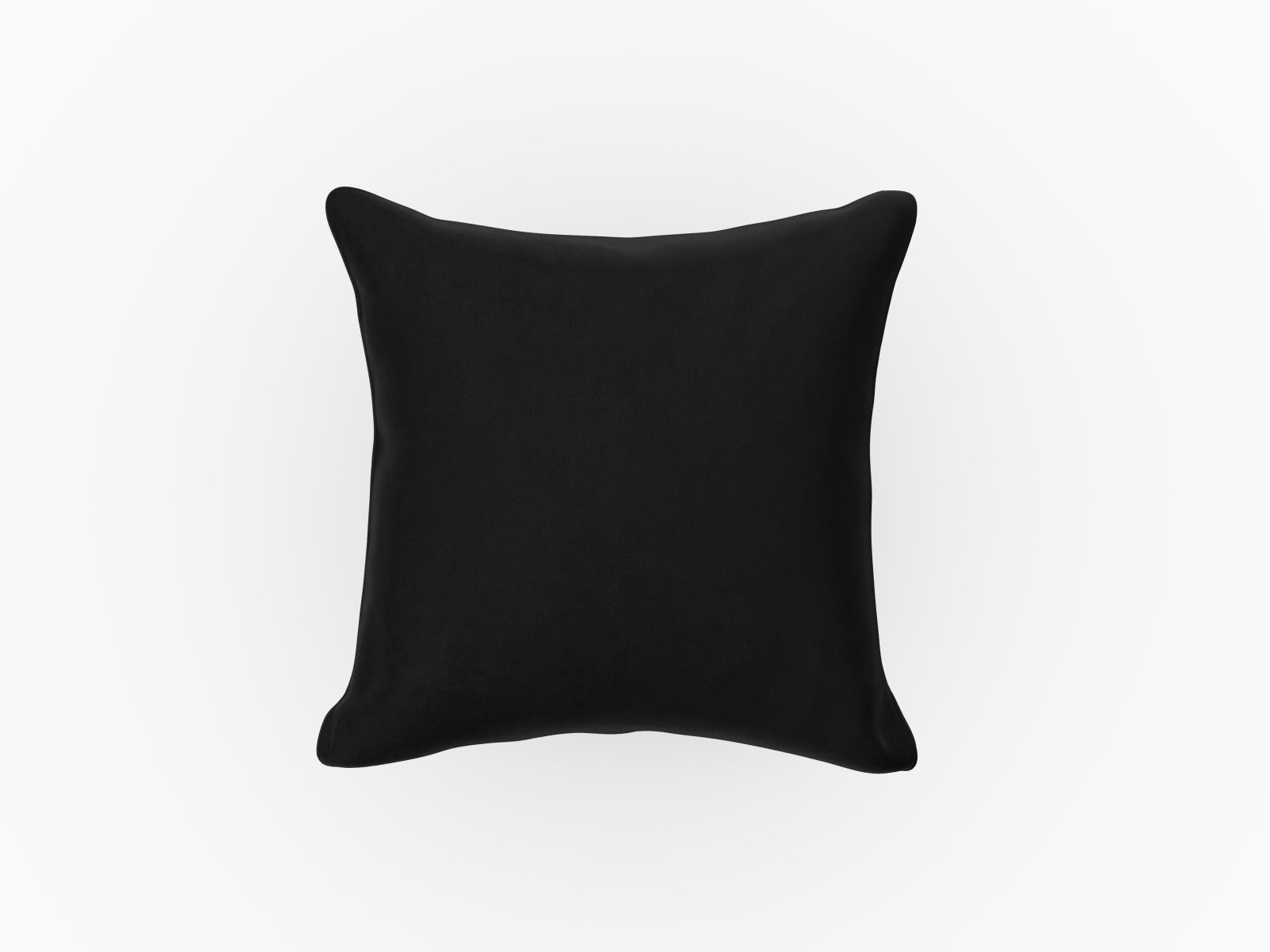 Rome Velour Pillow in Black präsentiert im Onlineshop von KAQTU Design AG. Deko Kissen ist von Cosmopolitan Design