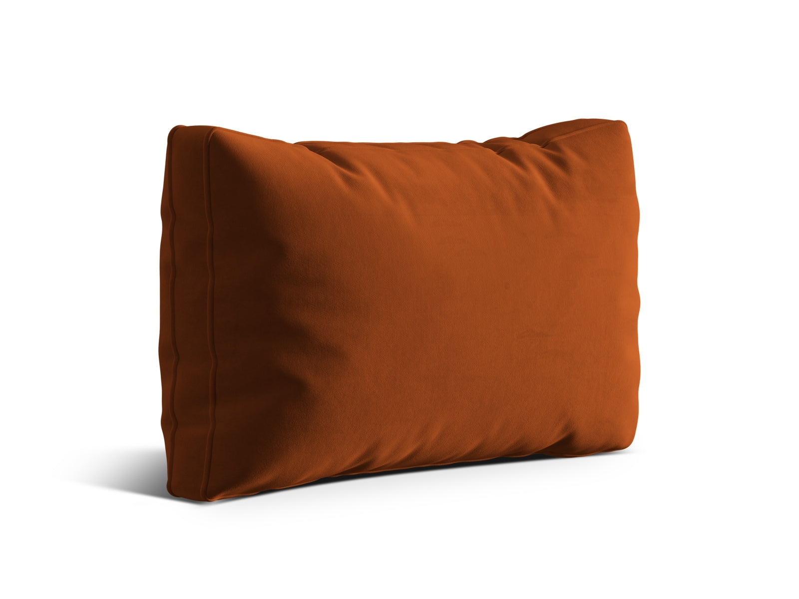 Elegantes Kemi Velour Kissen in warmem Terracotta, ideal für stilvolle Wohnräume. Hochwertige Verarbeitung von Cosmopolitan Design.