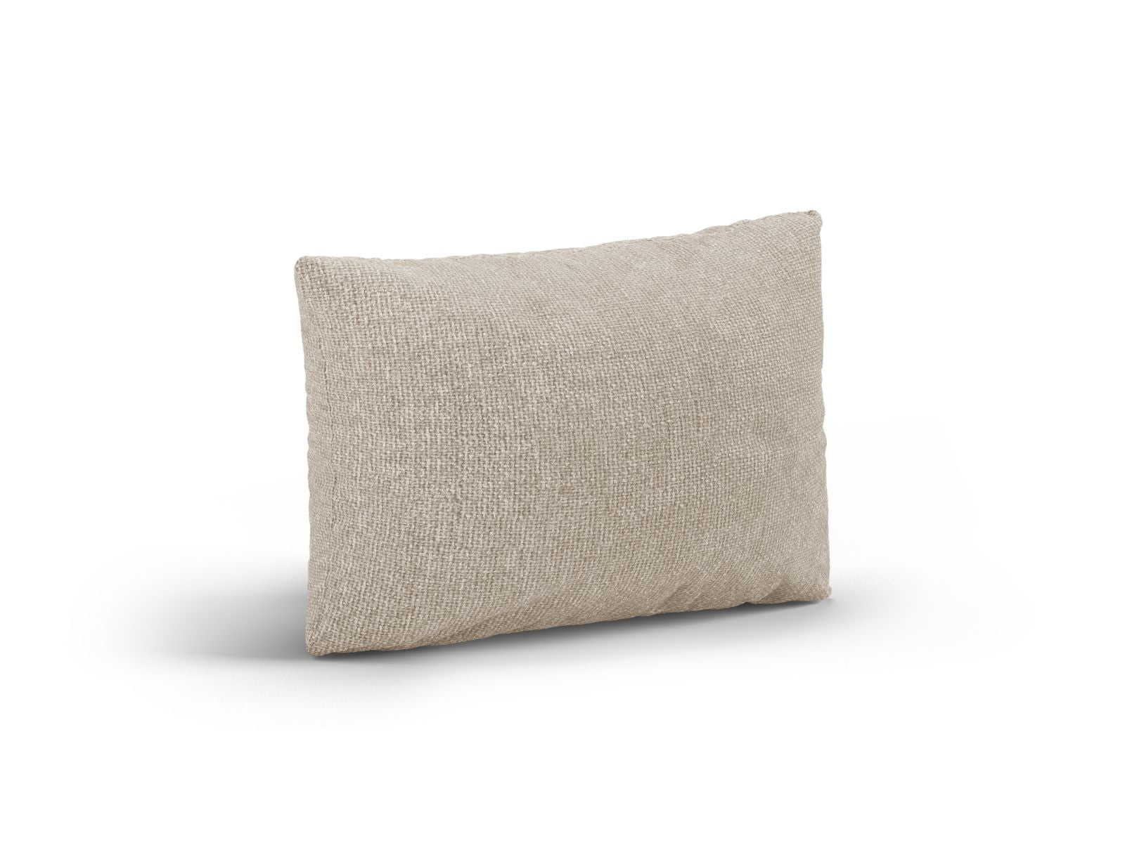 Elegantes Deko Kissen Aveiro in sanftem Dunkelbeige, ideal für stilvolle Akzente und eine einladende Atmosphäre in jedem Wohnraum.