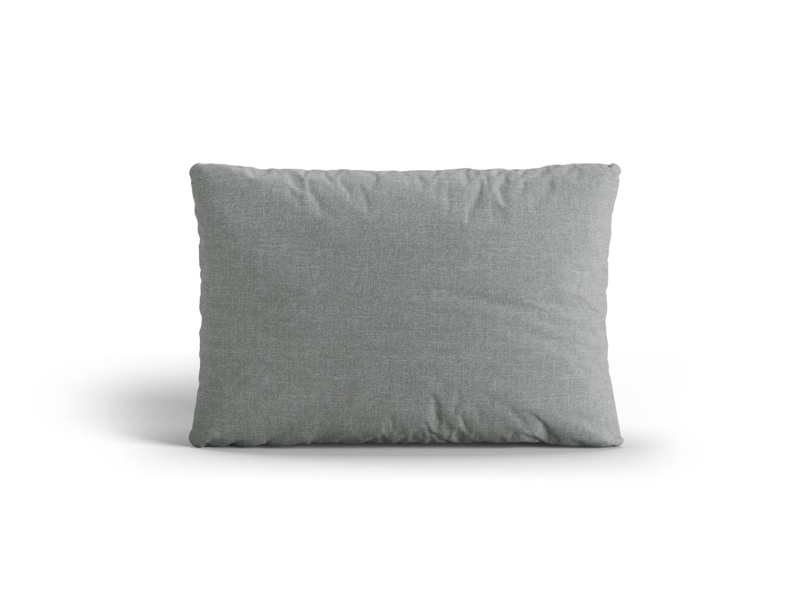 Stilvolles Deko-Kissen Aveiro in edlem Grauton von Cosmopolitan Design, perfekt für eine moderne und einladende Wohnatmosphäre.