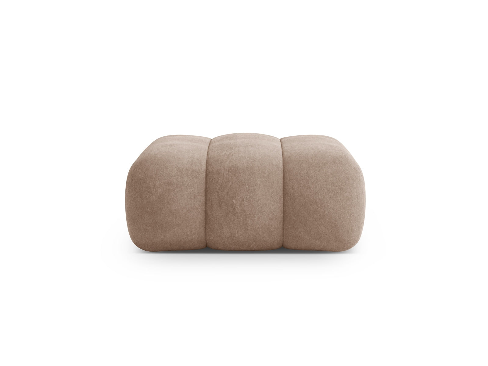 Koge Velour Pouf 1 Sitz 95cm in Dark Beige-Vogue präsentiert im Onlineshop von KAQTU Design AG. Pouf ist von Cosmopolitan Design