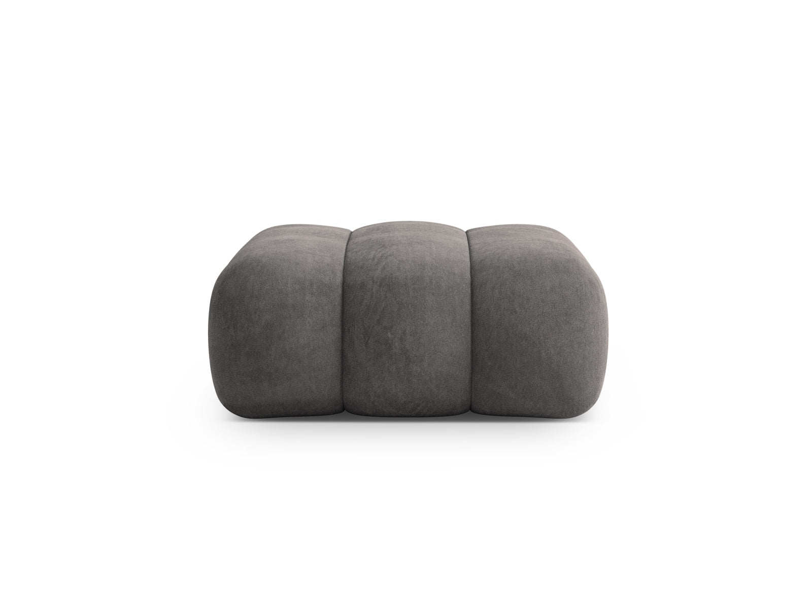 Koge Velour Pouf 1 Sitz 95cm in Grey-Vogue präsentiert im Onlineshop von KAQTU Design AG. Pouf ist von Cosmopolitan Design