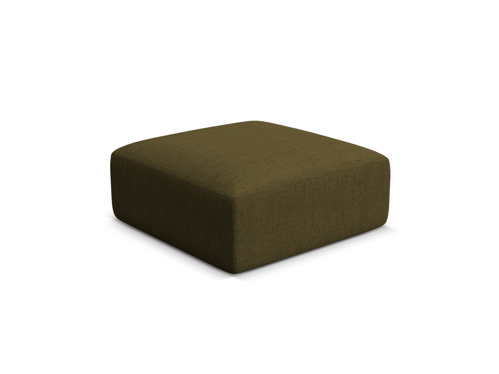 Stylischer 1-Sitzer Pouf Campi in elegantem Grün, ideal für moderne Wohnräume. Hochwertiges Design von Cosmopolitan Design.