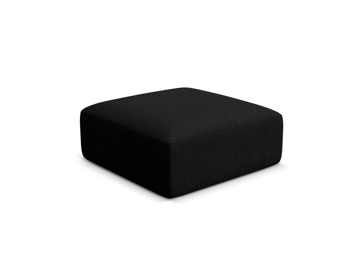 1-Sitzer Pouf Campi in Black-Moly präsentiert im Onlineshop von KAQTU Design AG. Pouf ist von Cosmopolitan Design