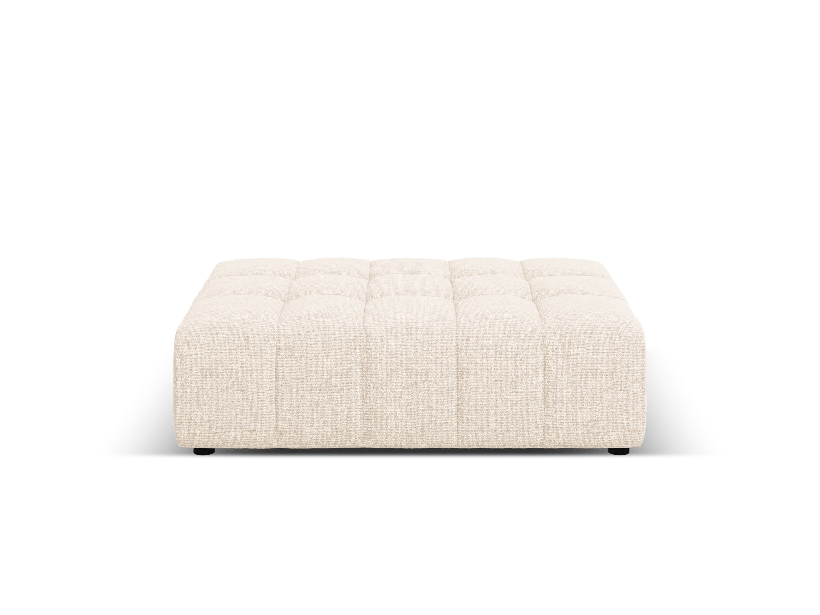 Chicago Pouf 1 Sitz 80cm in Light Beige-Haga präsentiert im Onlineshop von KAQTU Design AG. Pouf ist von Cosmopolitan Design