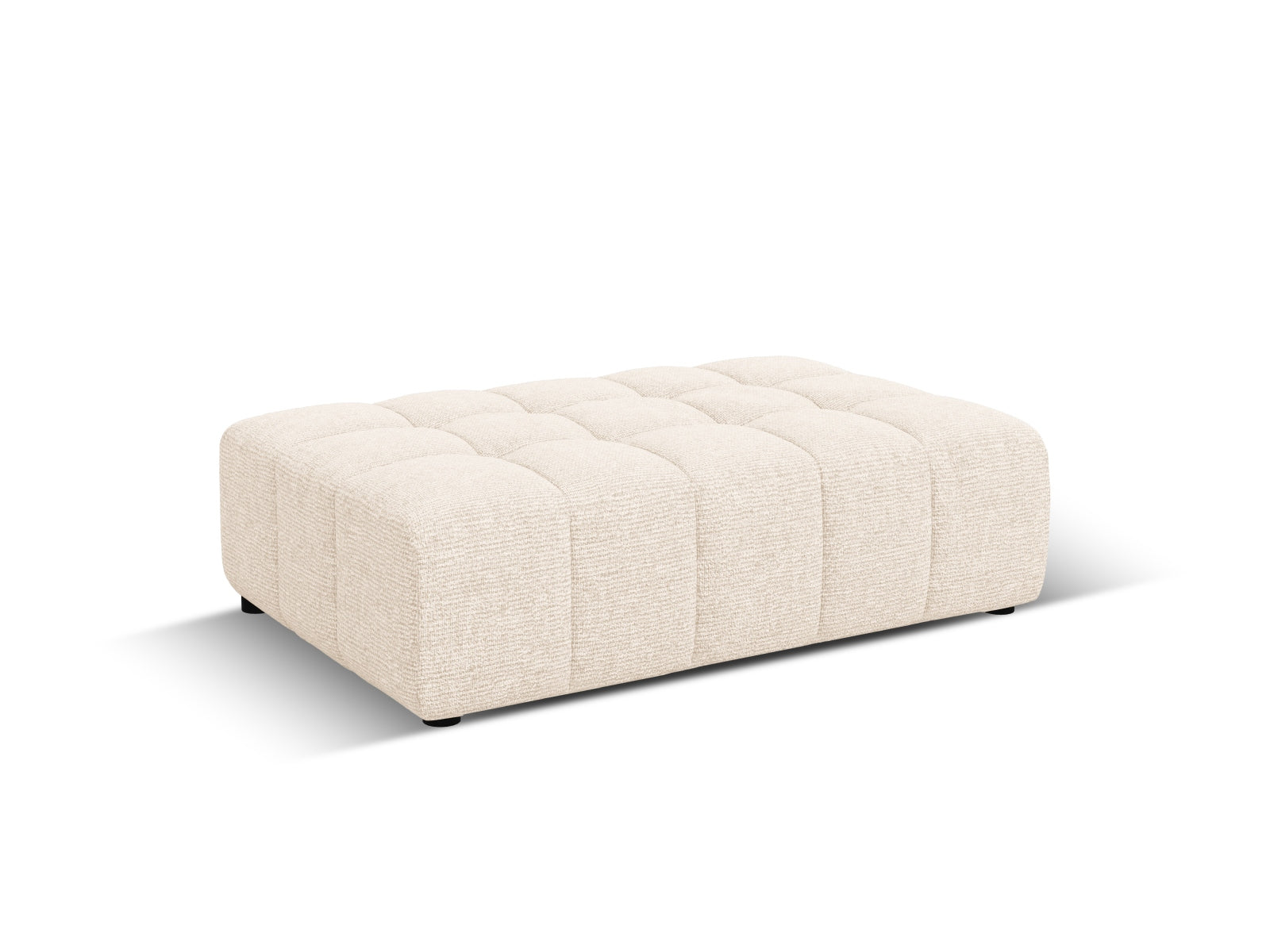 Entdecken Sie den stilvollen Chicago Pouf 1 Sitz (80 cm) von Cosmopolitan Design – ideal für Ihr modernes Zuhause und für höchsten Sitzkomfort.