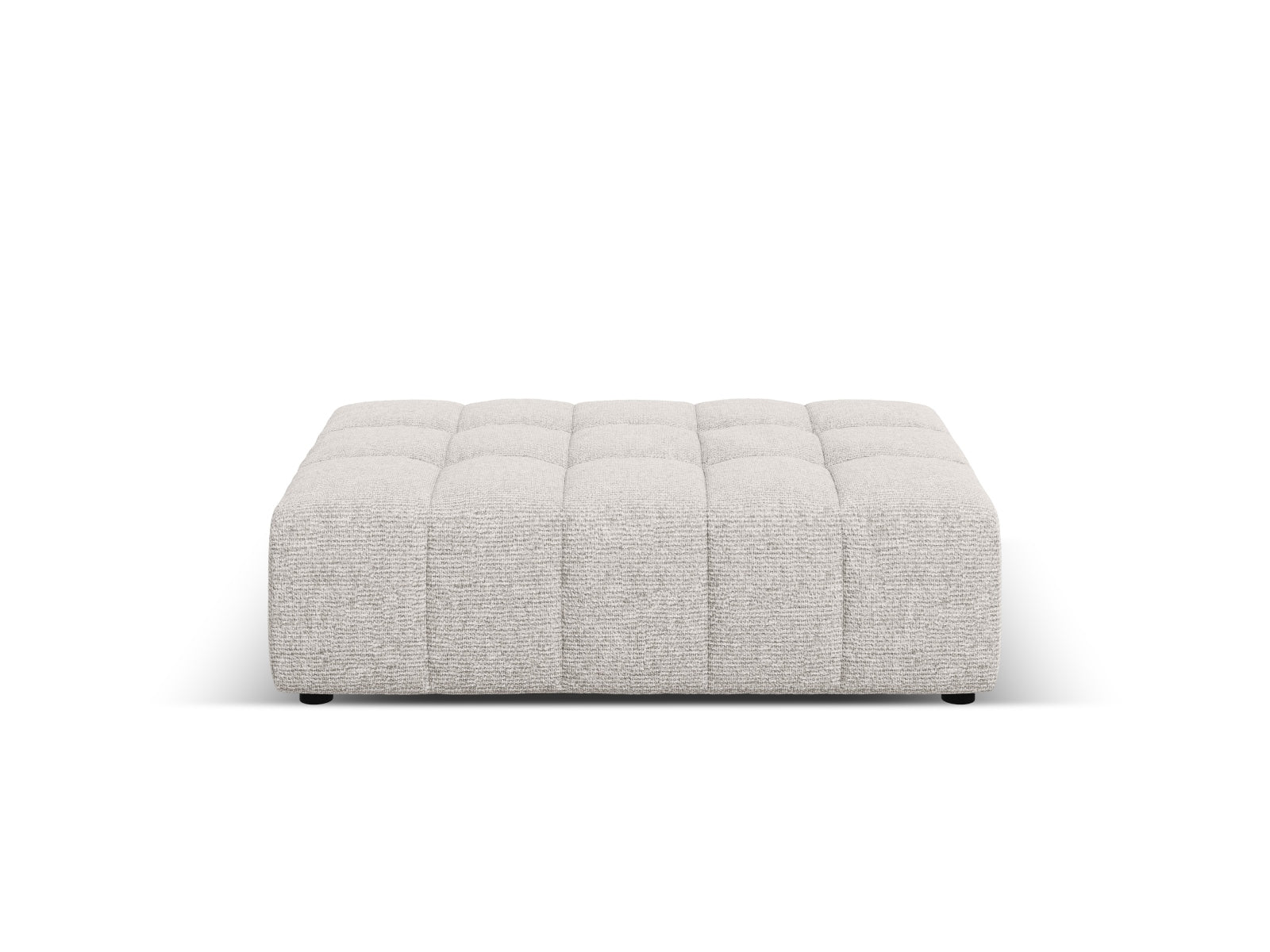 Chicago Pouf 1 Sitz 80cm in Light Grey-Haga präsentiert im Onlineshop von KAQTU Design AG. Pouf ist von Cosmopolitan Design