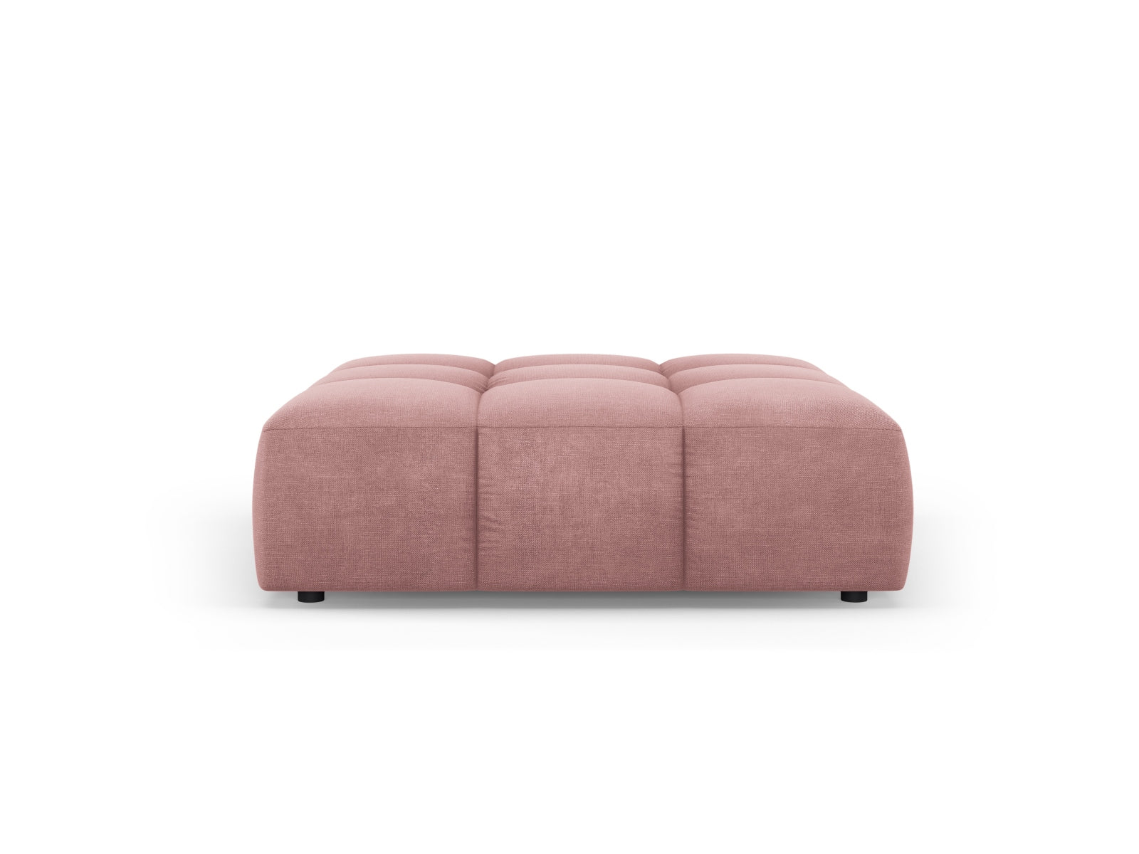 Stylischer 1-Sitzer Pouf Moritz in lebhaftem Pink, ideal für moderne Wohnräume. Hochwertiges Design von Cosmopolitan Design.