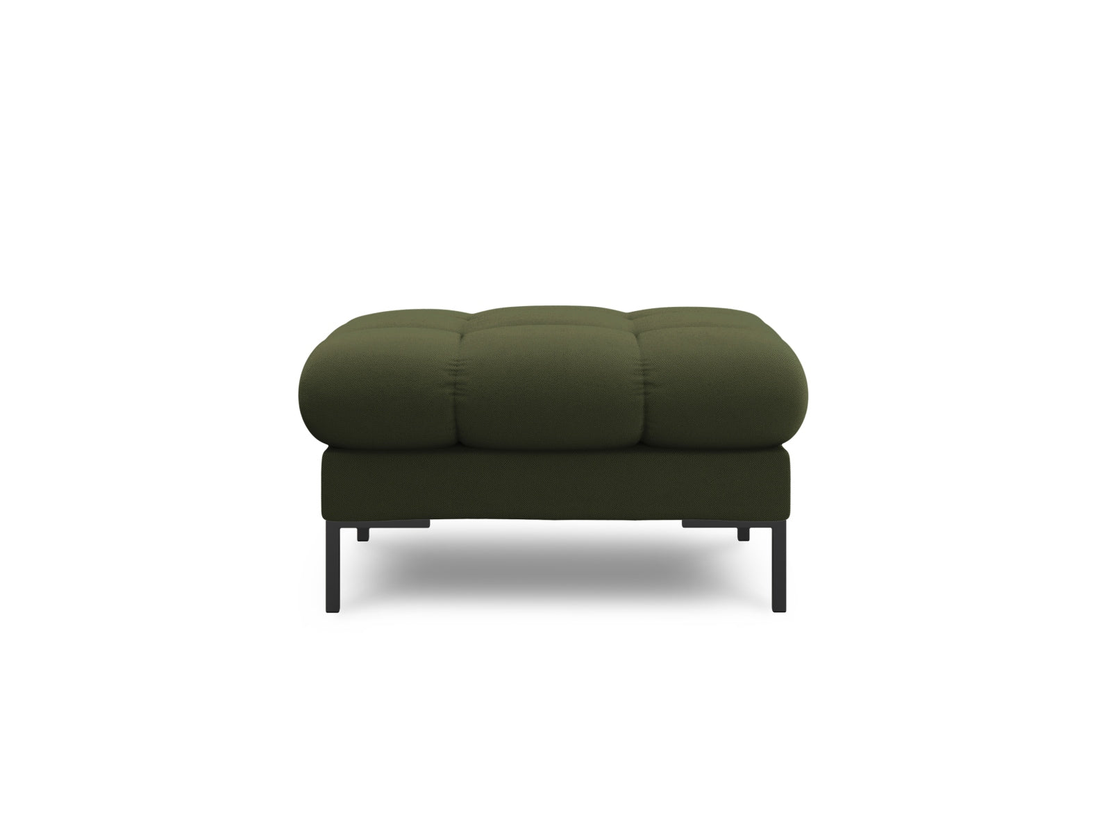 Eleganter 1-Sitzer Pouf Bali in sanftem Grün, ideal für stilvolle Wohnräume und entspannte Atmosphäre. Hochwertige Materialien von Cosmopolitan Design.