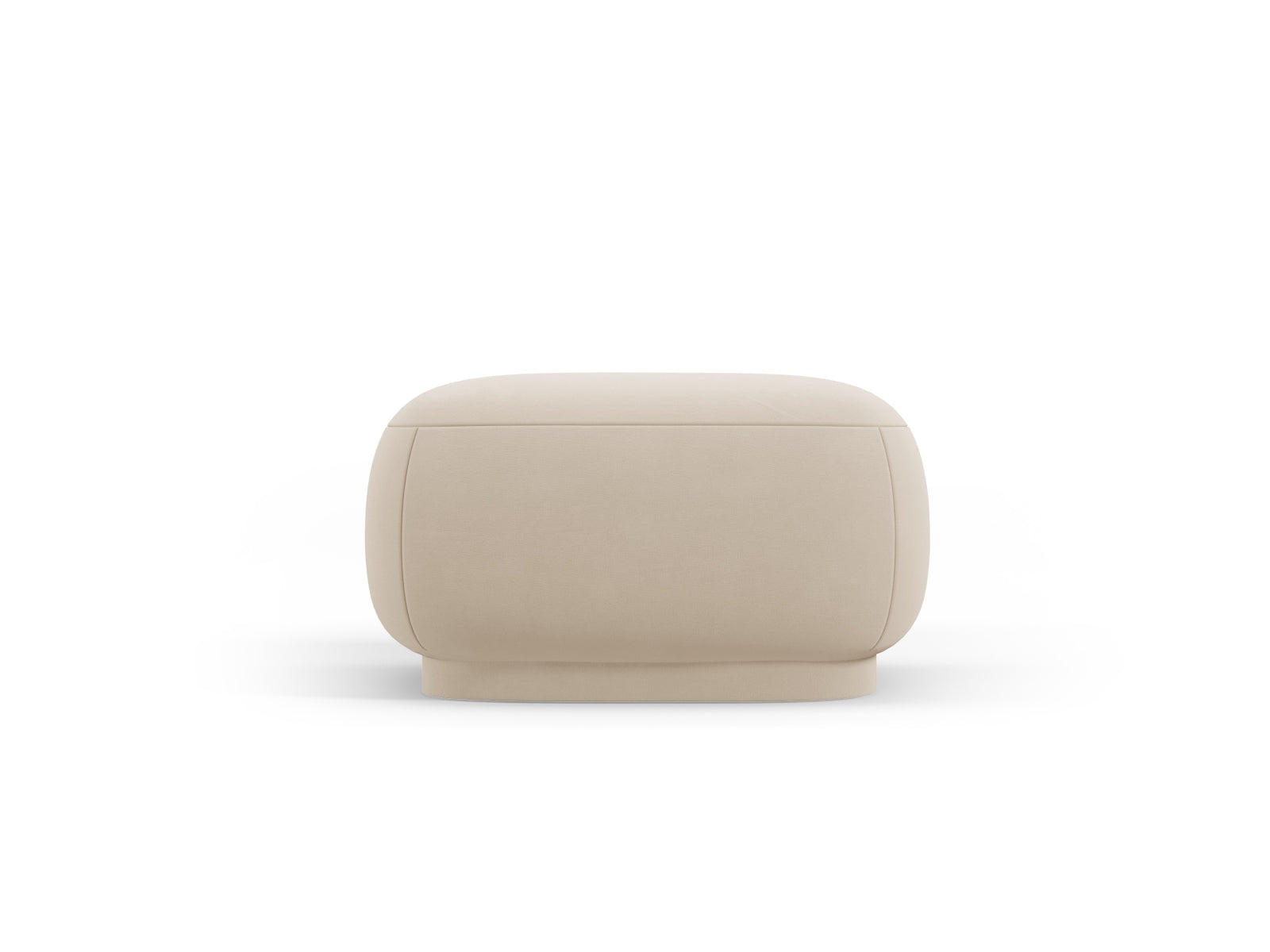 Erleben Sie den Camden Velour Pouf von Cosmopolitan Design – ein stilvoller 1-Sitzer, der modernen Komfort und Eleganz in Ihr Zuhause bringt.