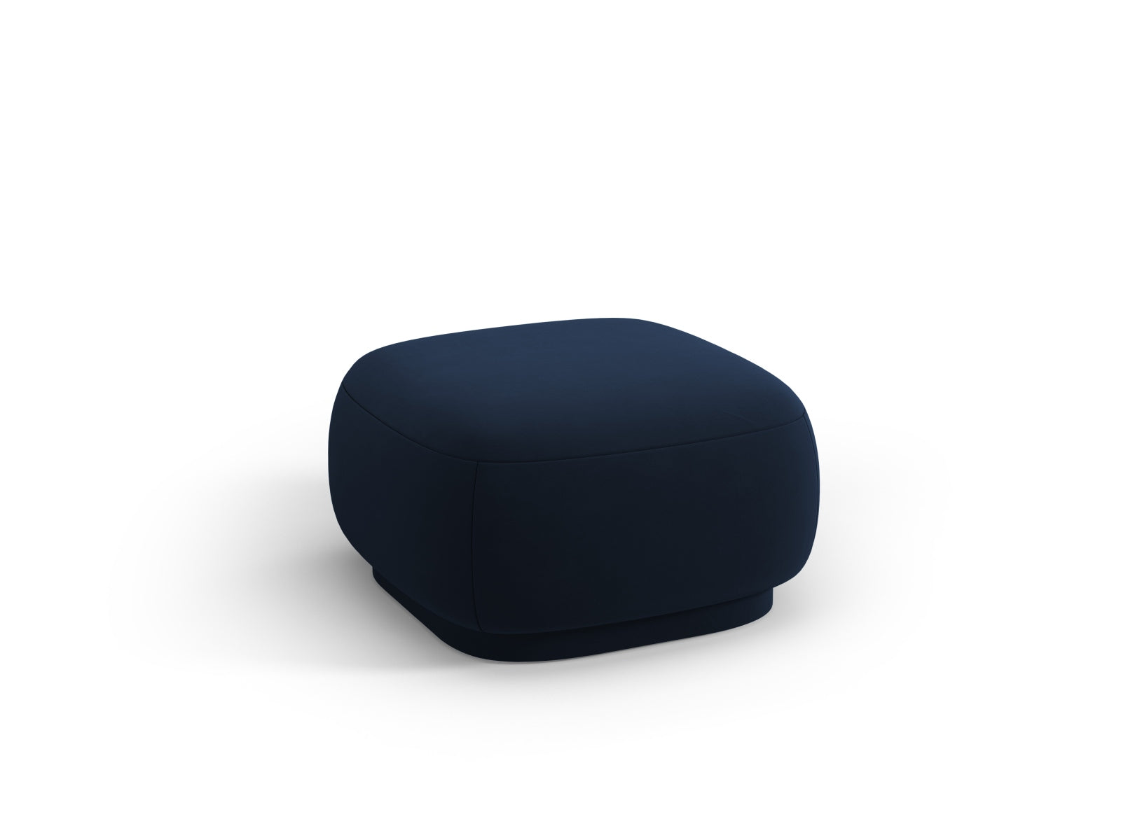 Camden Velour Pouf 1 Sitzer in Royal Blue präsentiert im Onlineshop von KAQTU Design AG. Modulares Sofa ist von Cosmopolitan Design