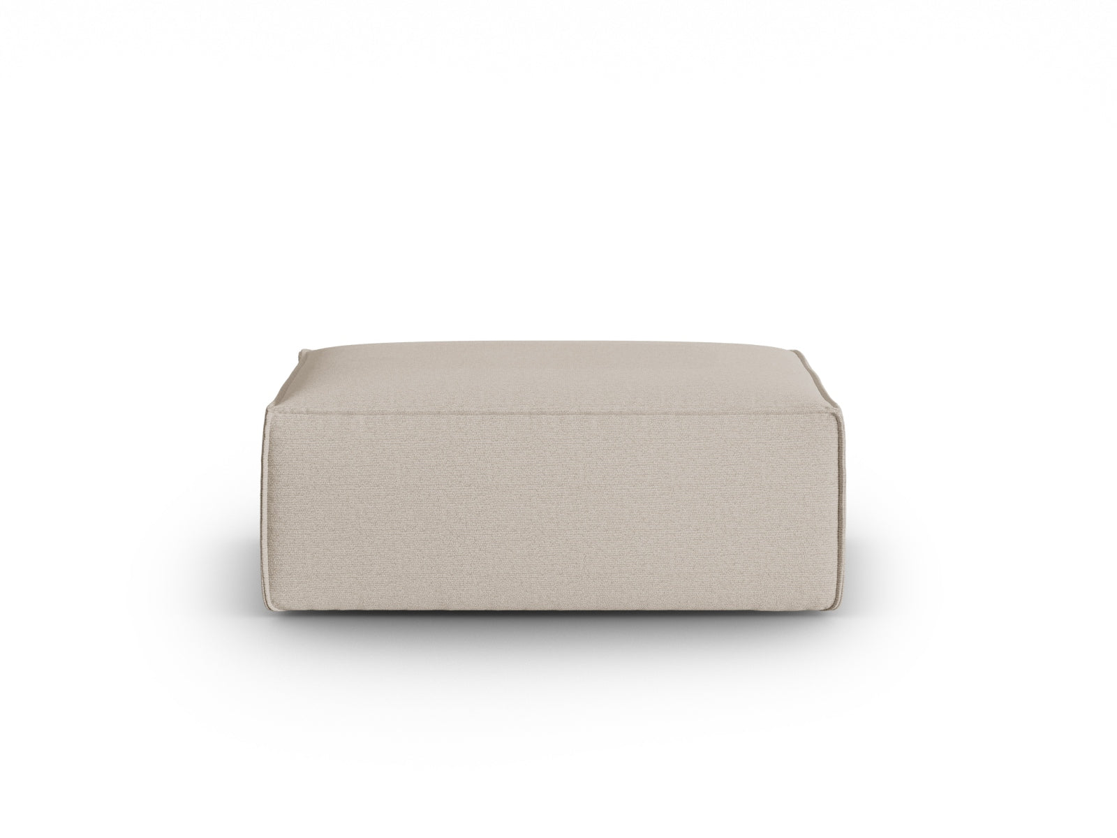 Mackay Pouf 1 Sitzer in Beige präsentiert im Onlineshop von KAQTU Design AG. Modulares Sofa ist von Cosmopolitan Design