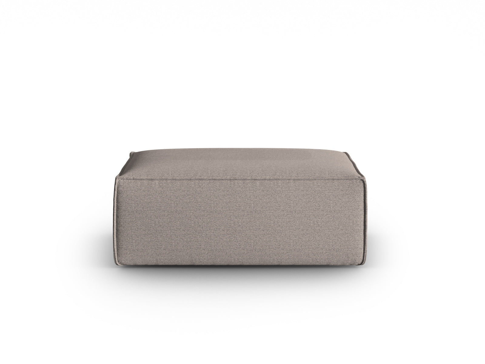 Mackay Pouf 1 Sitzer in Cappuccino präsentiert im Onlineshop von KAQTU Design AG. Modulares Sofa ist von Cosmopolitan Design