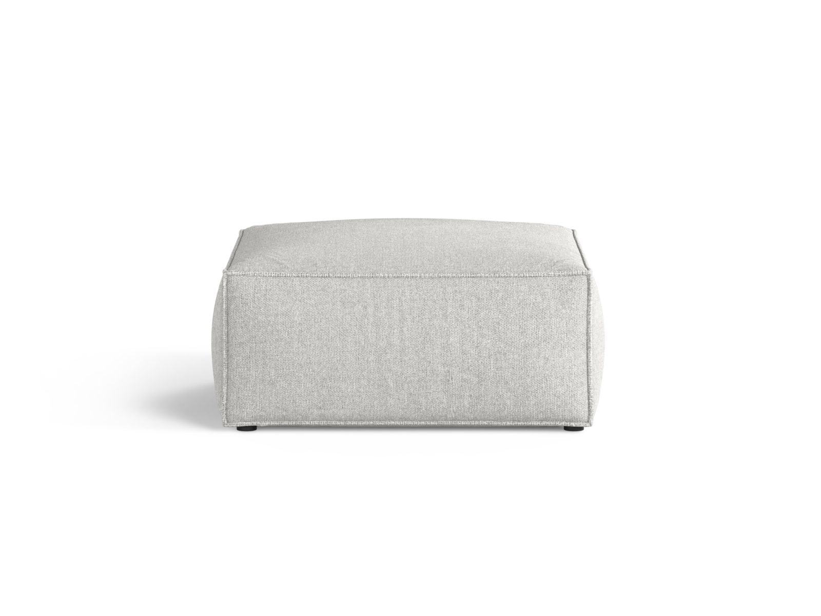 1-Sitzer Pouf Aveiro in Silver-Eden präsentiert im Onlineshop von KAQTU Design AG. Pouf ist von Cosmopolitan Design